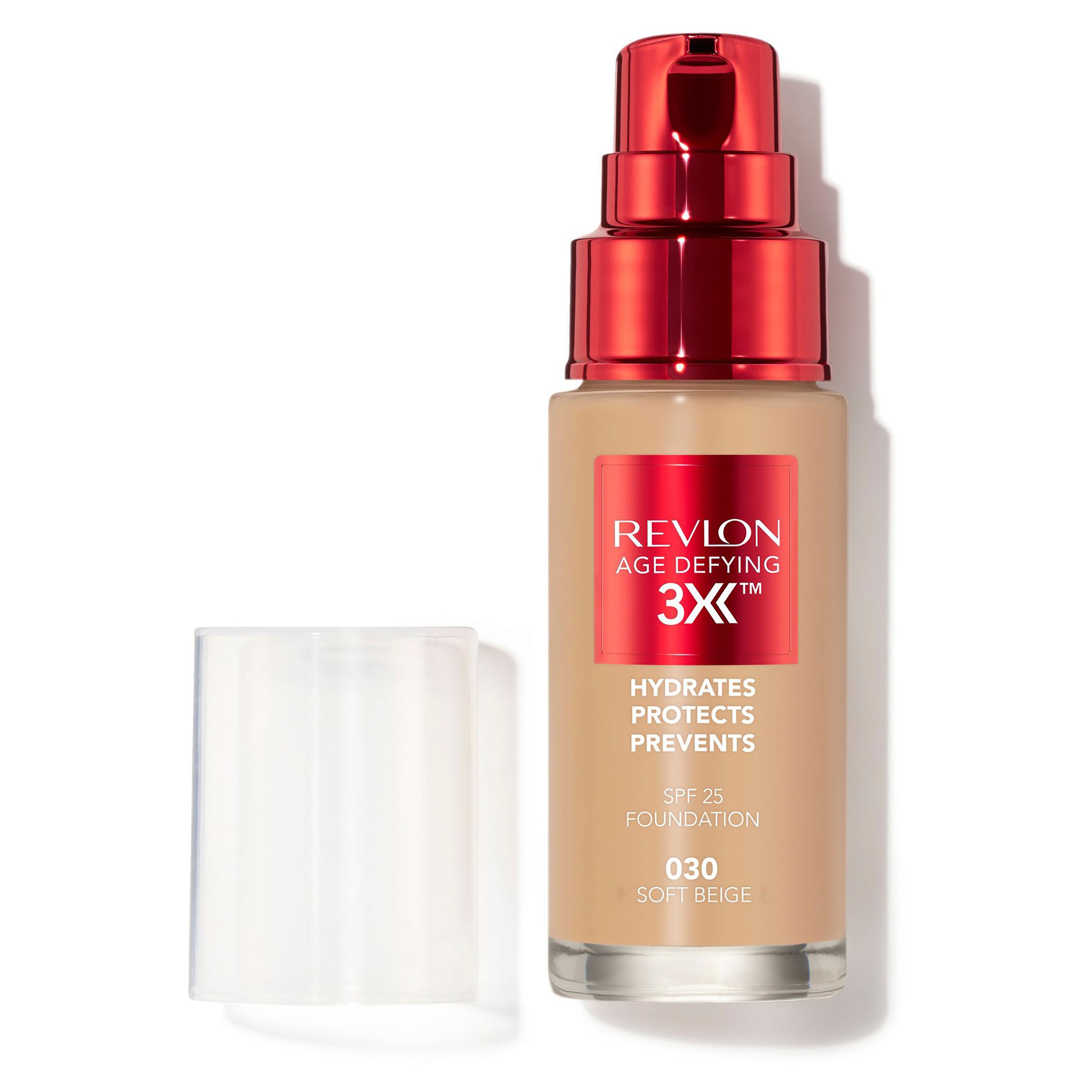 Revlon Age Defying Triple Lift Foundation Soft Beige 030 - 30ml - Image 9