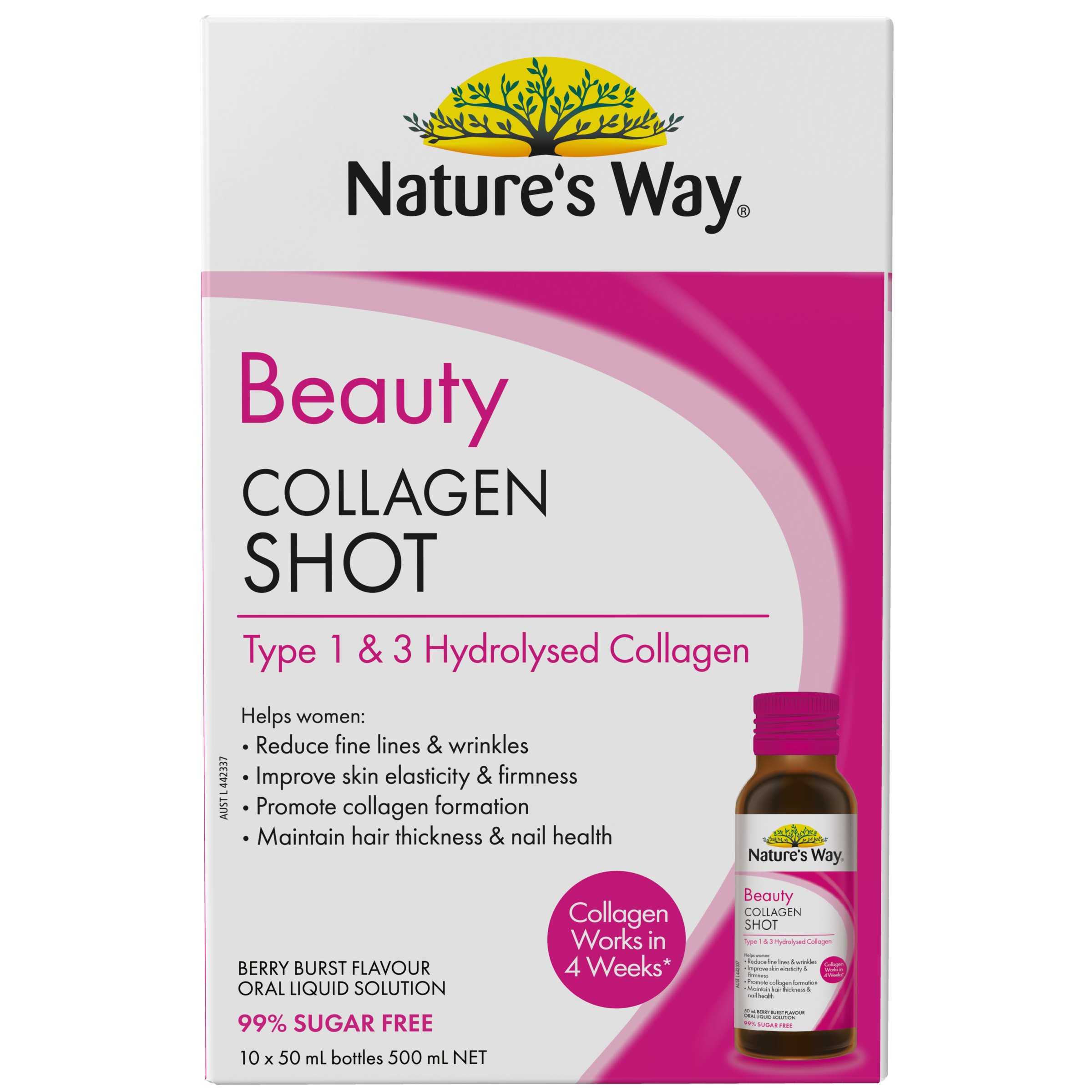 Nature's Way Beauty Collagen Shots 500ml - Image 1