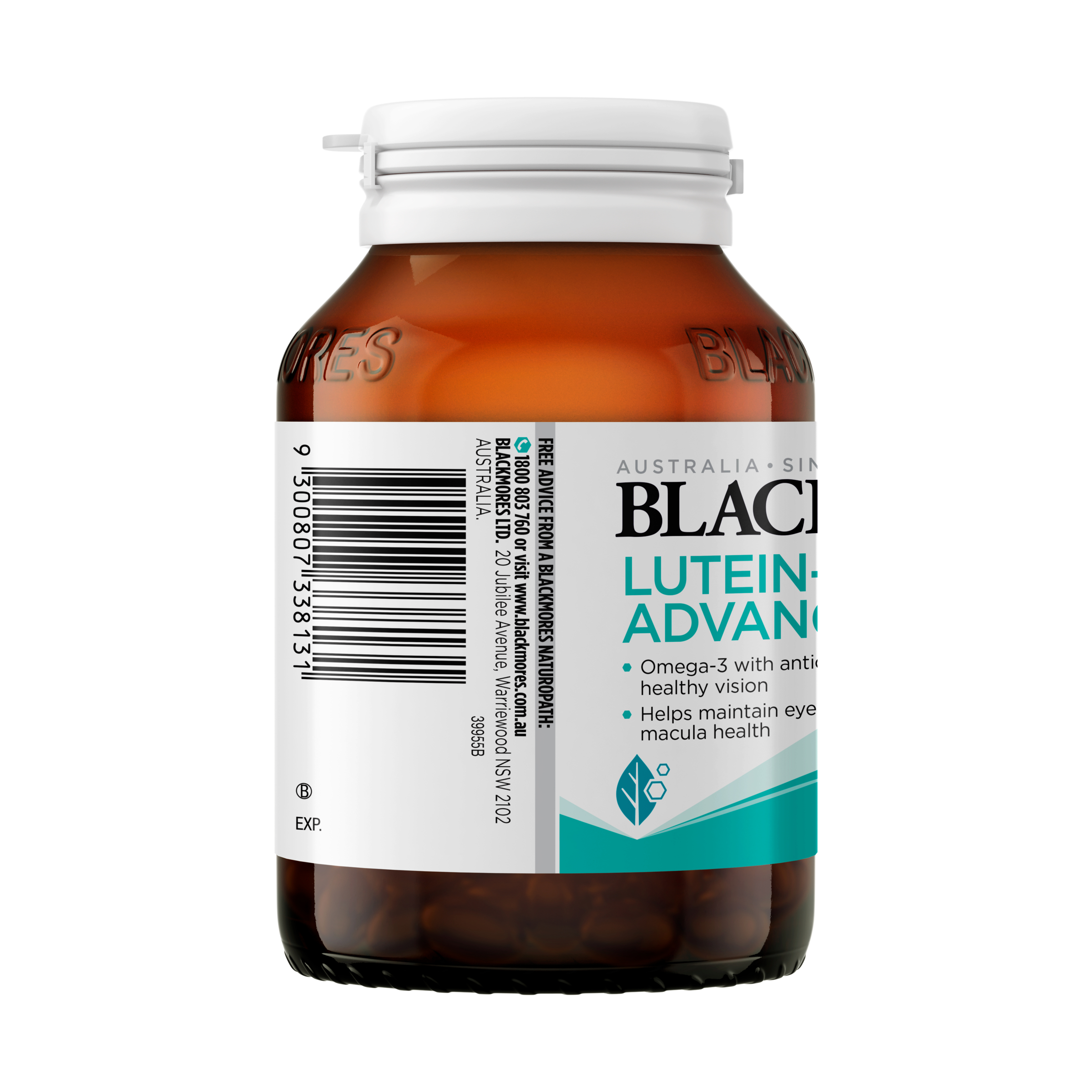 Blackmores Lutein Vision Advanced 60 tablets - Image 3