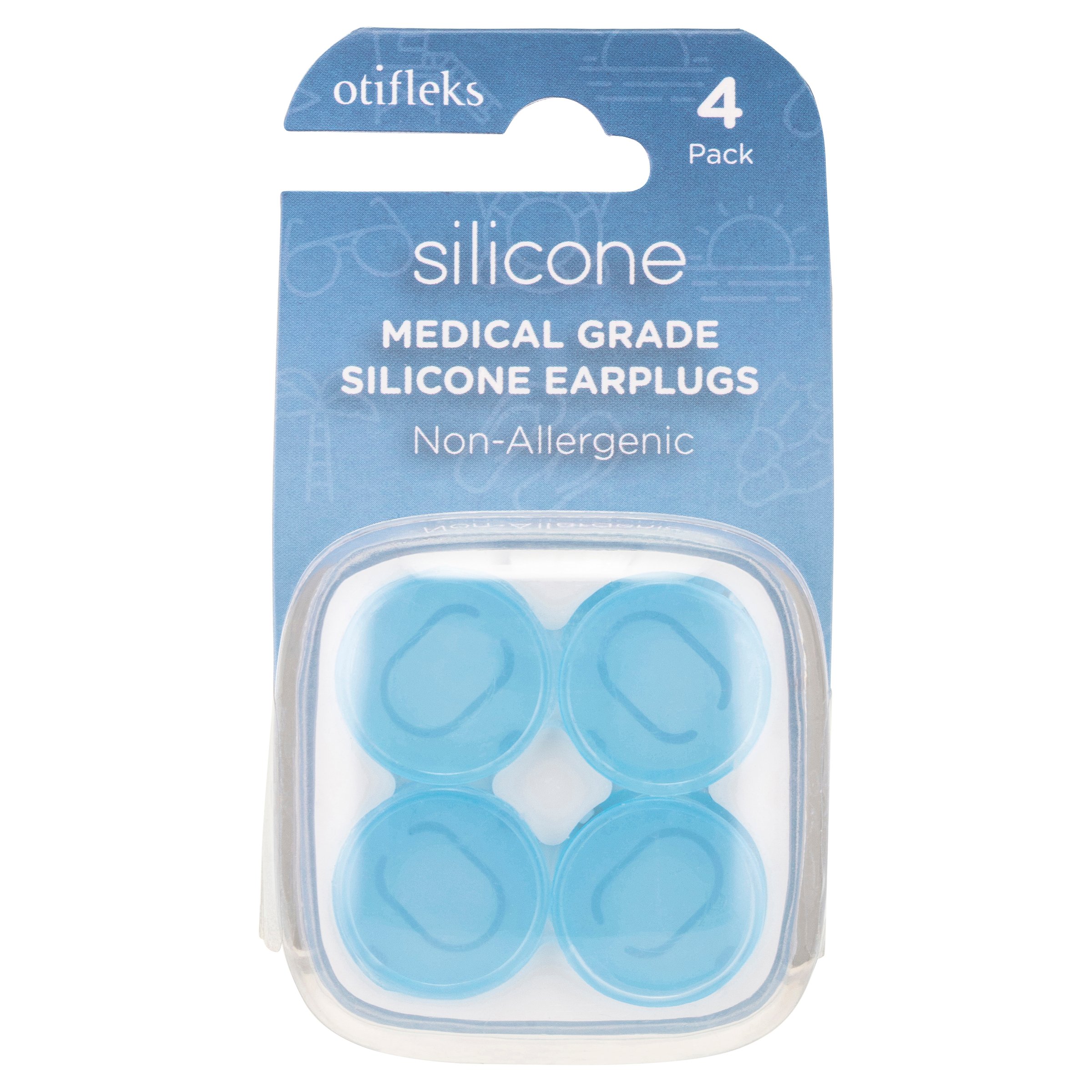 Otifleks Silicone Earplugs 2 pairs - Image 1