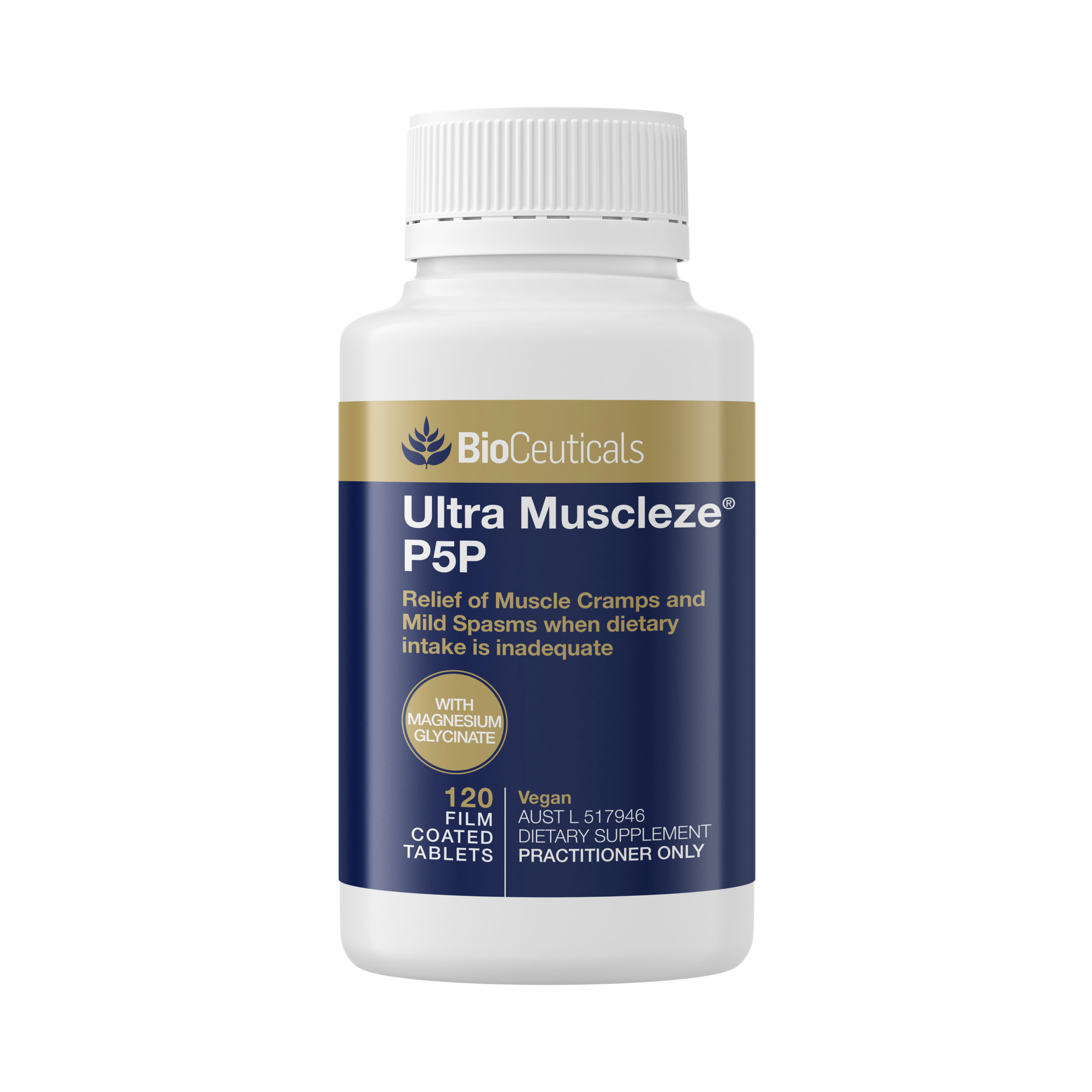 BioCeuticals Ultra Muscleze P5P - 120 tablets - Image 1
