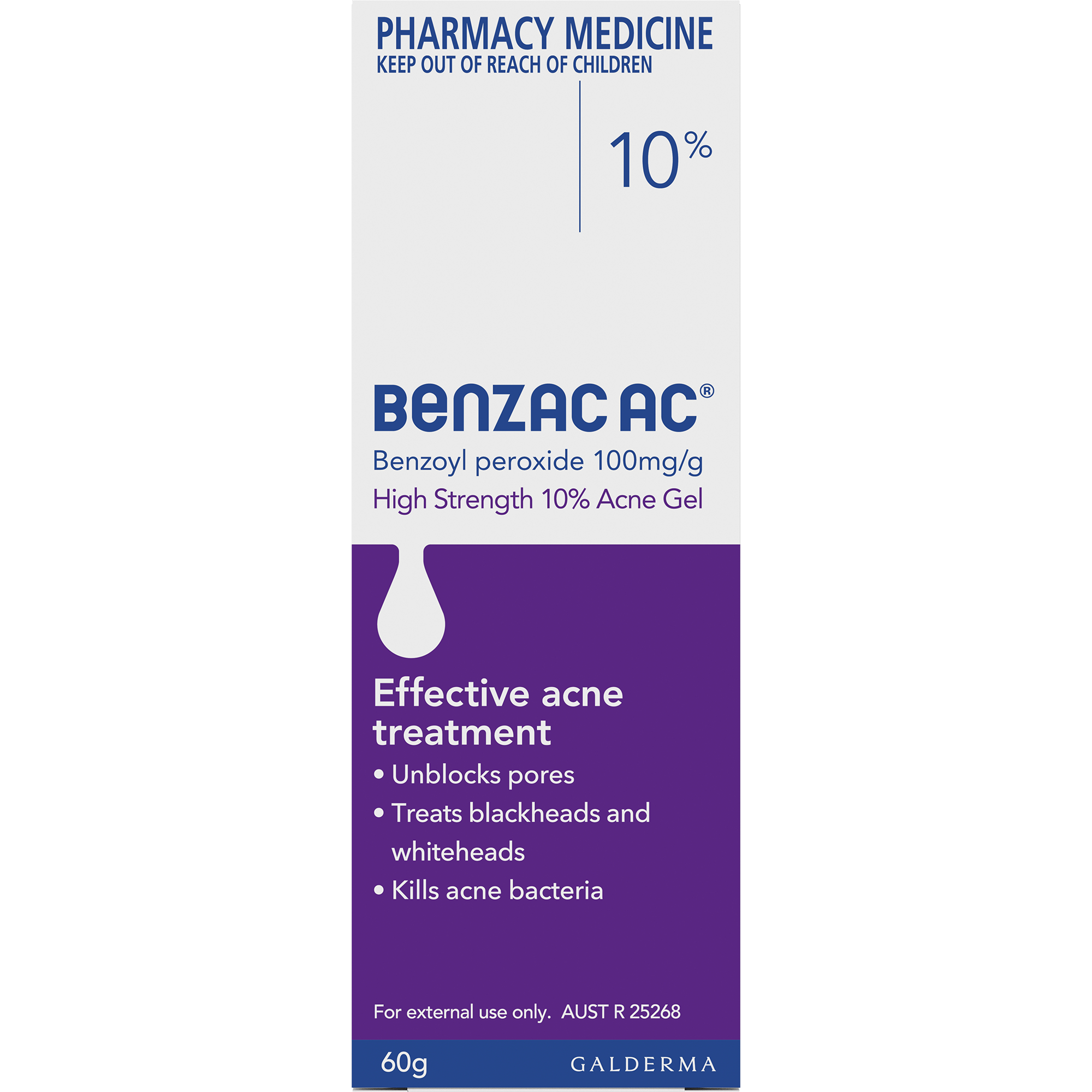 Benzac AC Gel 10% - 60g - Image 1