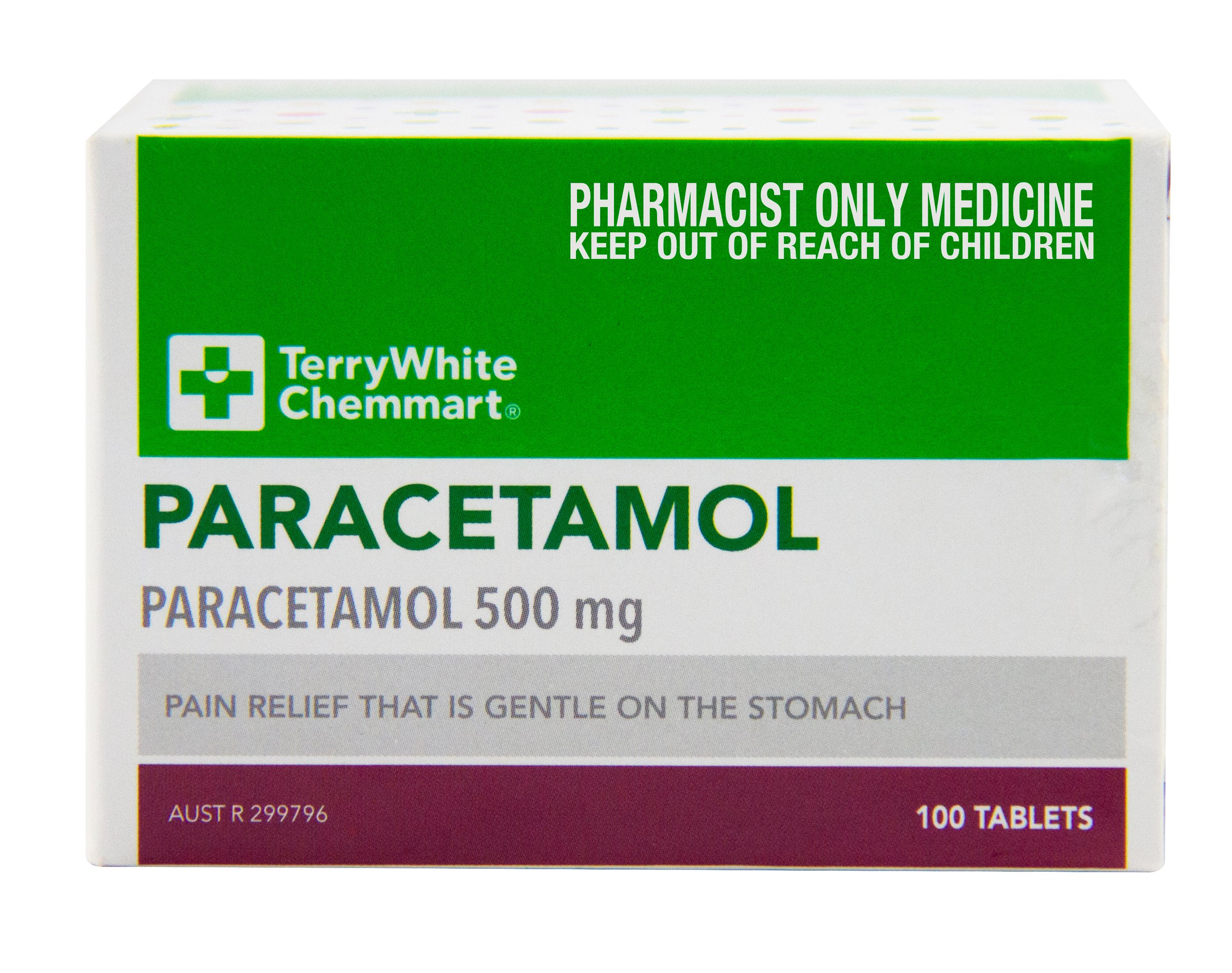 TerryWhite Chemmart Paracetamol 500mg - 100 tablets