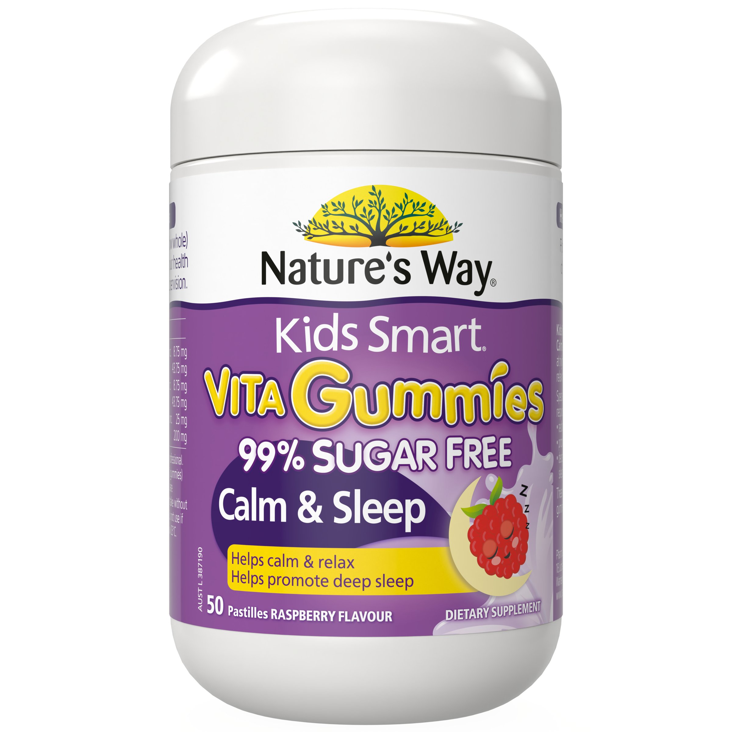 Nature's Way Kids Smart Vita Gummies Calm + Sleep 50 pastilles - Image 1