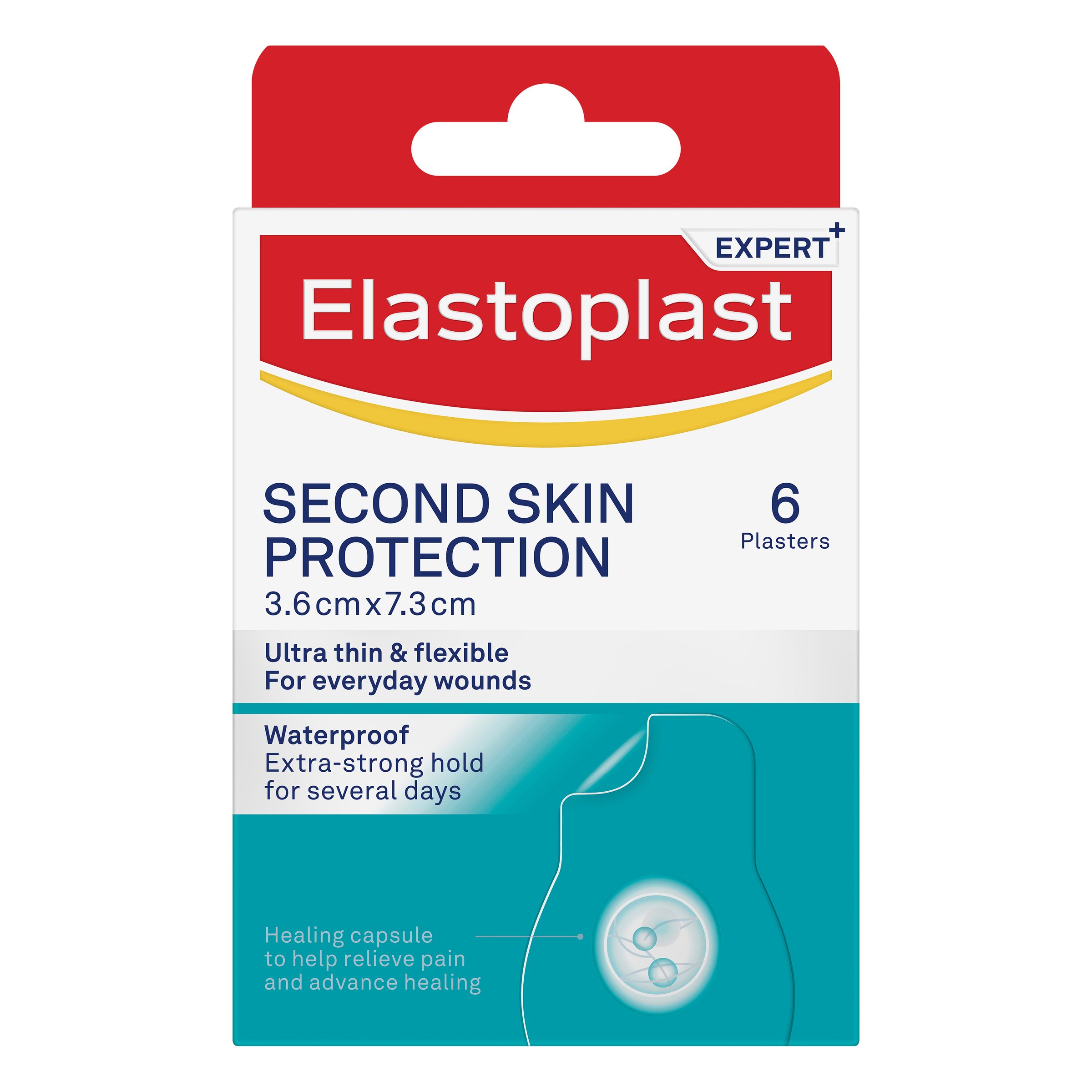 Elastoplast Second Skin Protection Plaster 6 strips - Image 1