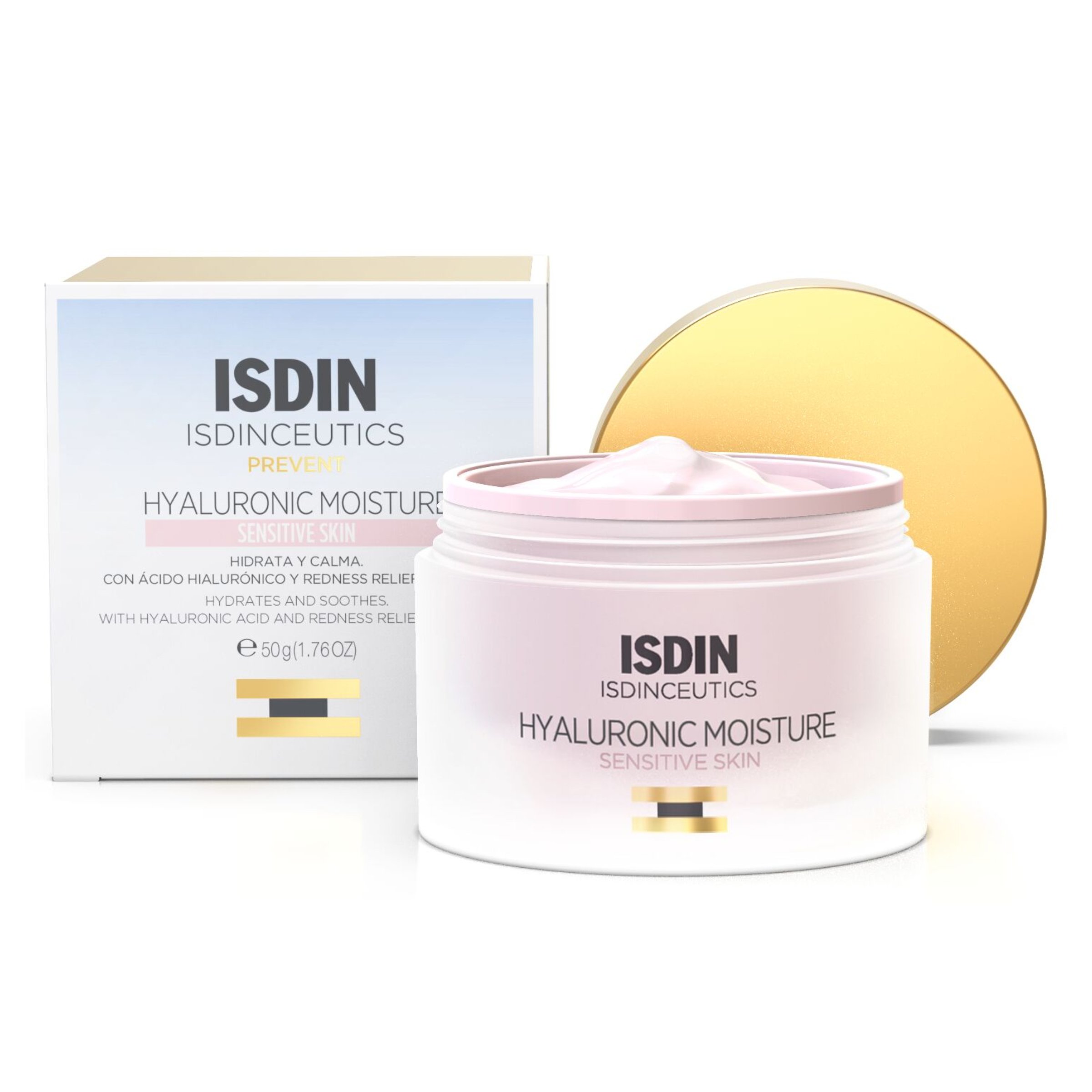 ISDIN Isdinceutics Hyaluronic Moisture Cream Sensitive Skin 50g - Image 1