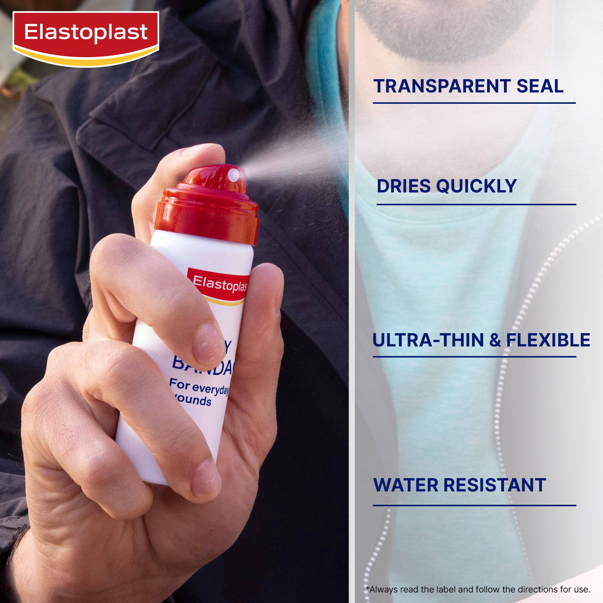 Elastoplast Spray Bandage 40ml - Image 10