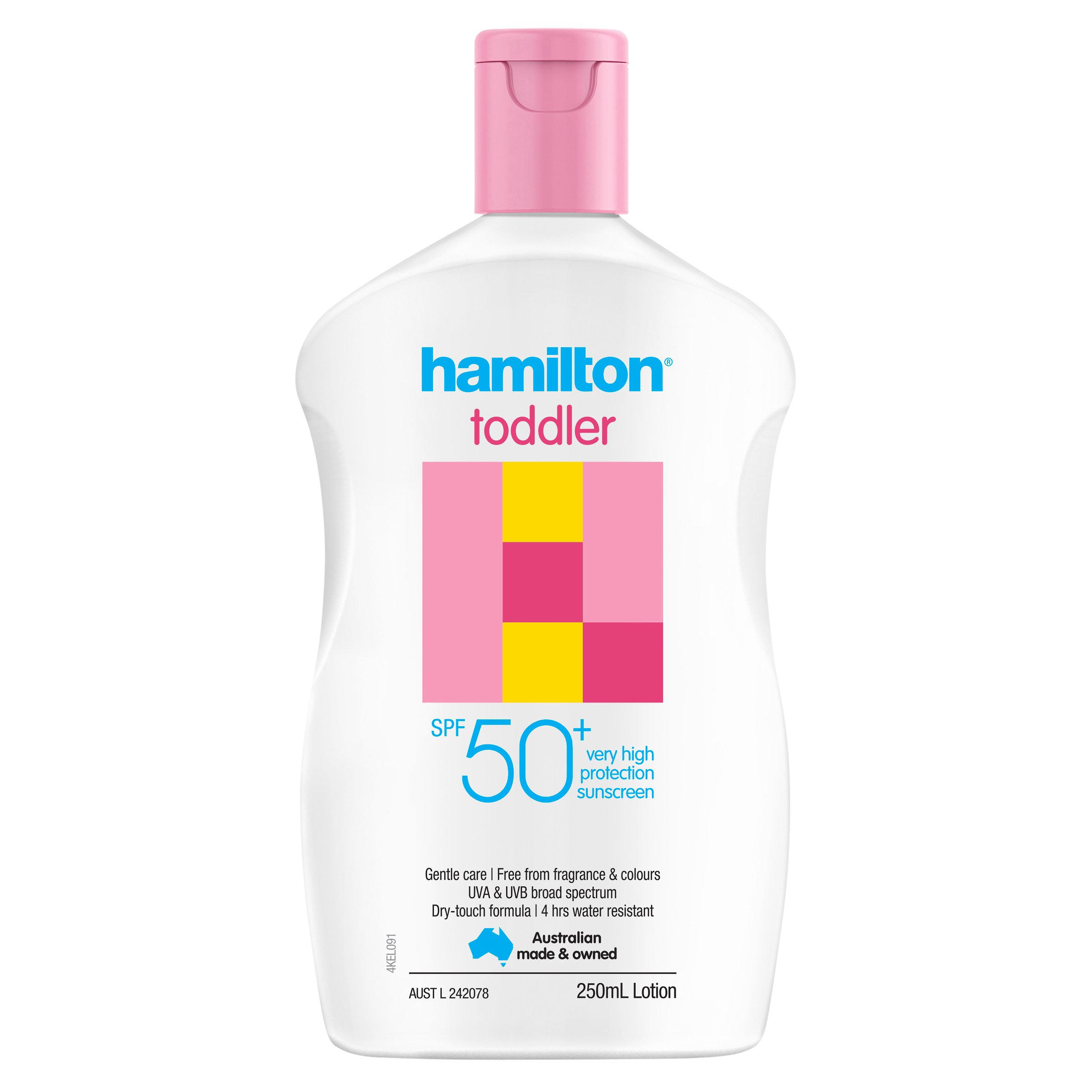 Hamilton Toddler Lotion SPF50+ - 250ml - Image 1
