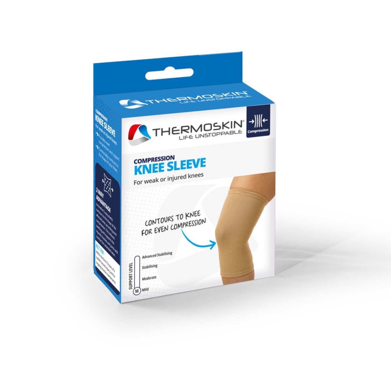 Thermoskin Elastic Support Knee 85608 Large 1 each - Image 1
