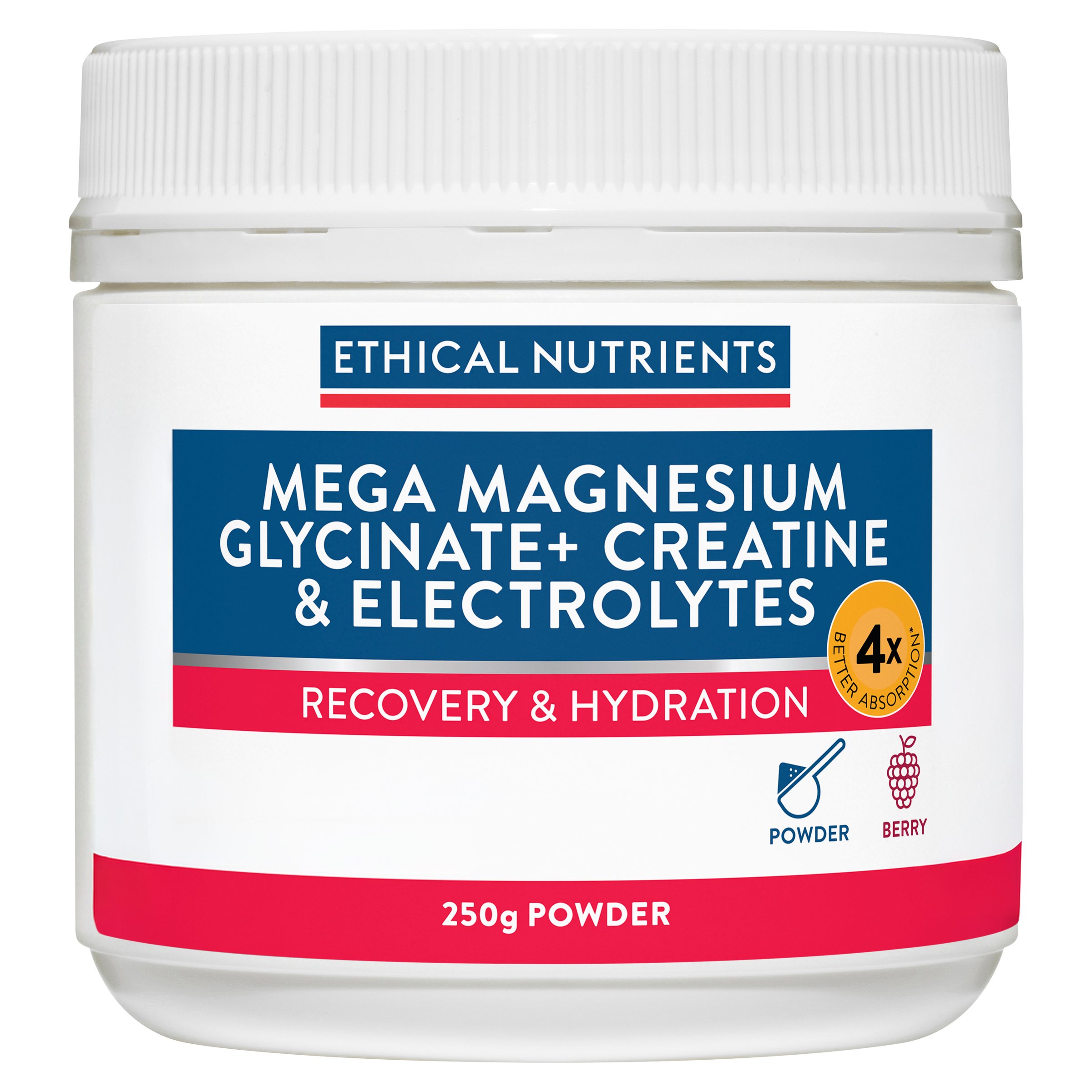 Ethical Nutrients Mega Magnesium Glycinate+ Creatine & Electrolytes 250g - Image 5
