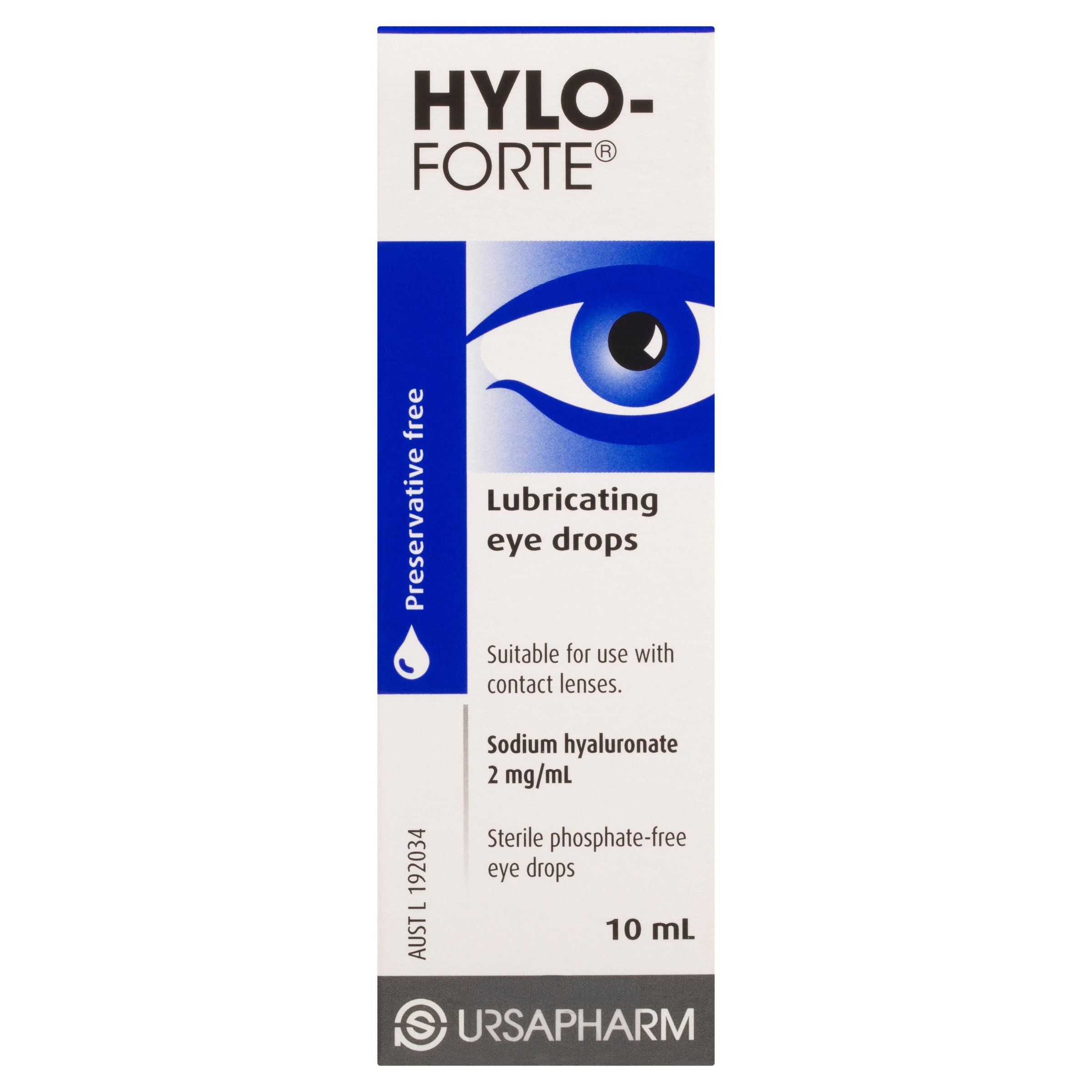 Hylo-Forte Lubricating Eye Drops 2mg/ml - 10ml - Image 6