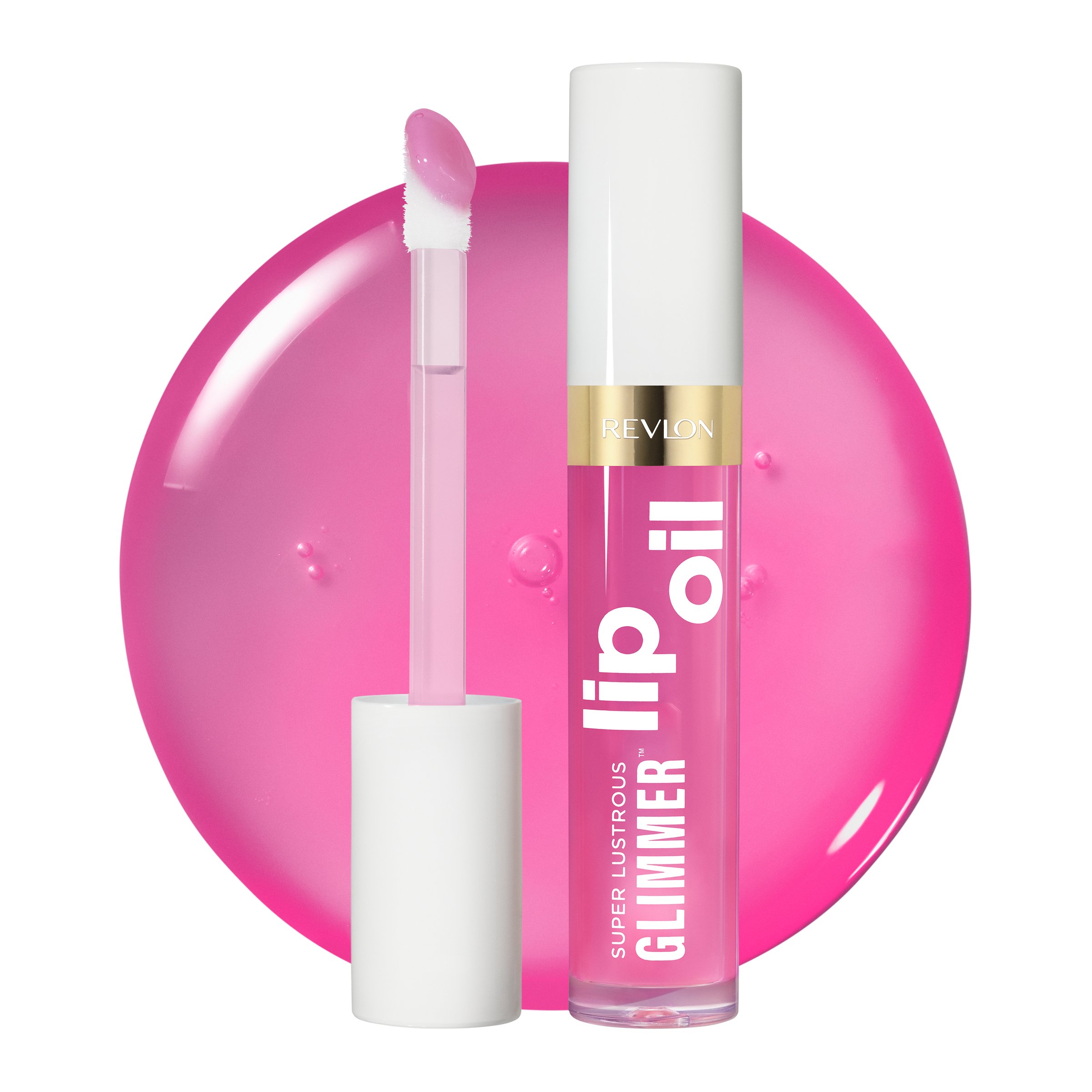 Revlon Glimmer Lip Oil Gone Rose 1 each - Image 2