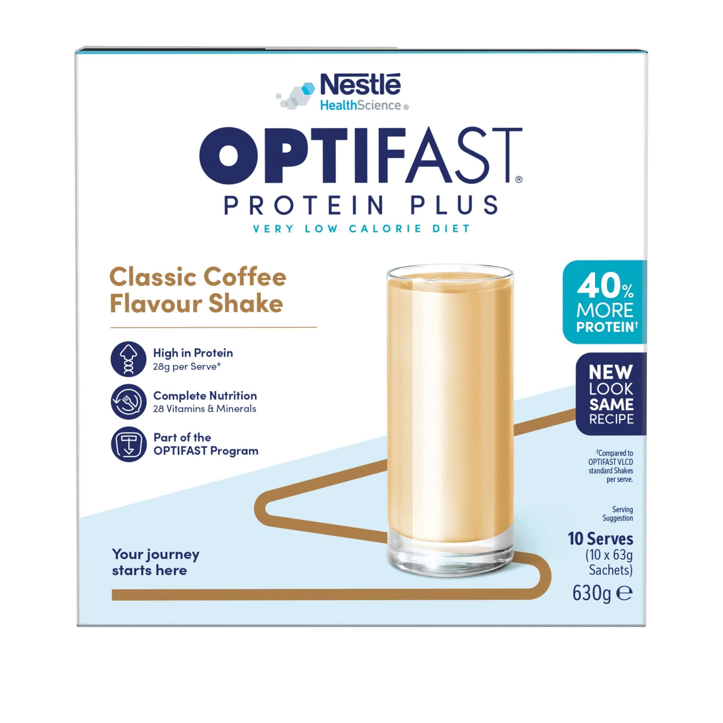 Optifast Protein Plus Shake Coffee 10 pack - Image 1