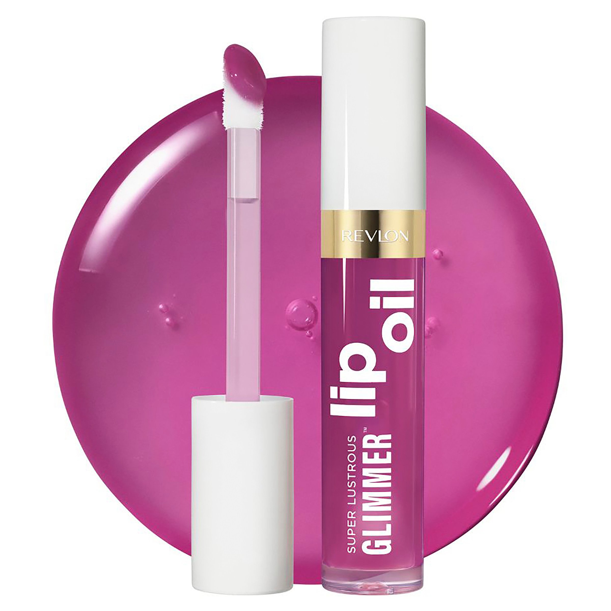 Revlon Glimmer Lip Oil Plum Pop 1 each - Image 8