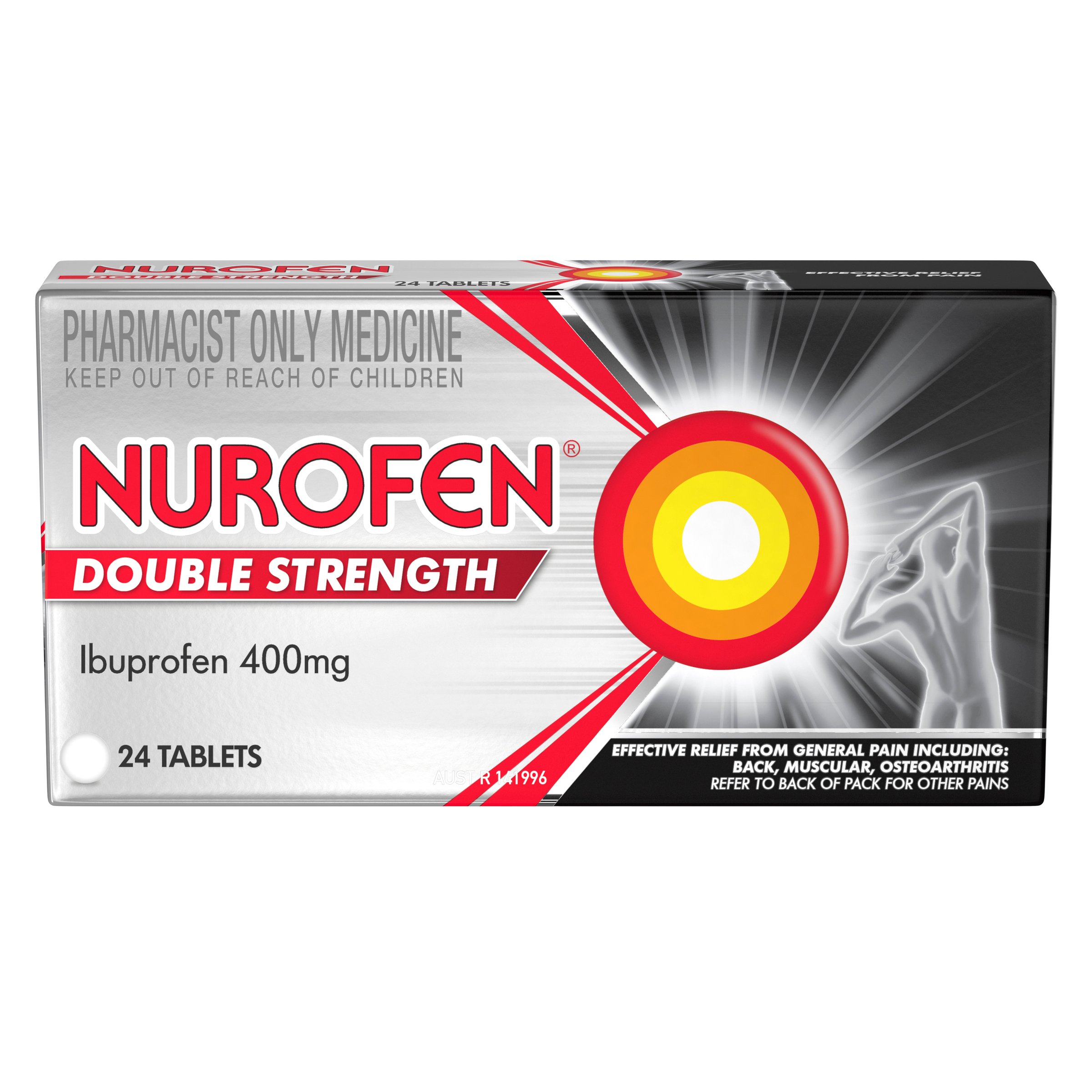 Nurofen Double Strength 400mg - 24 tablets - Image 1