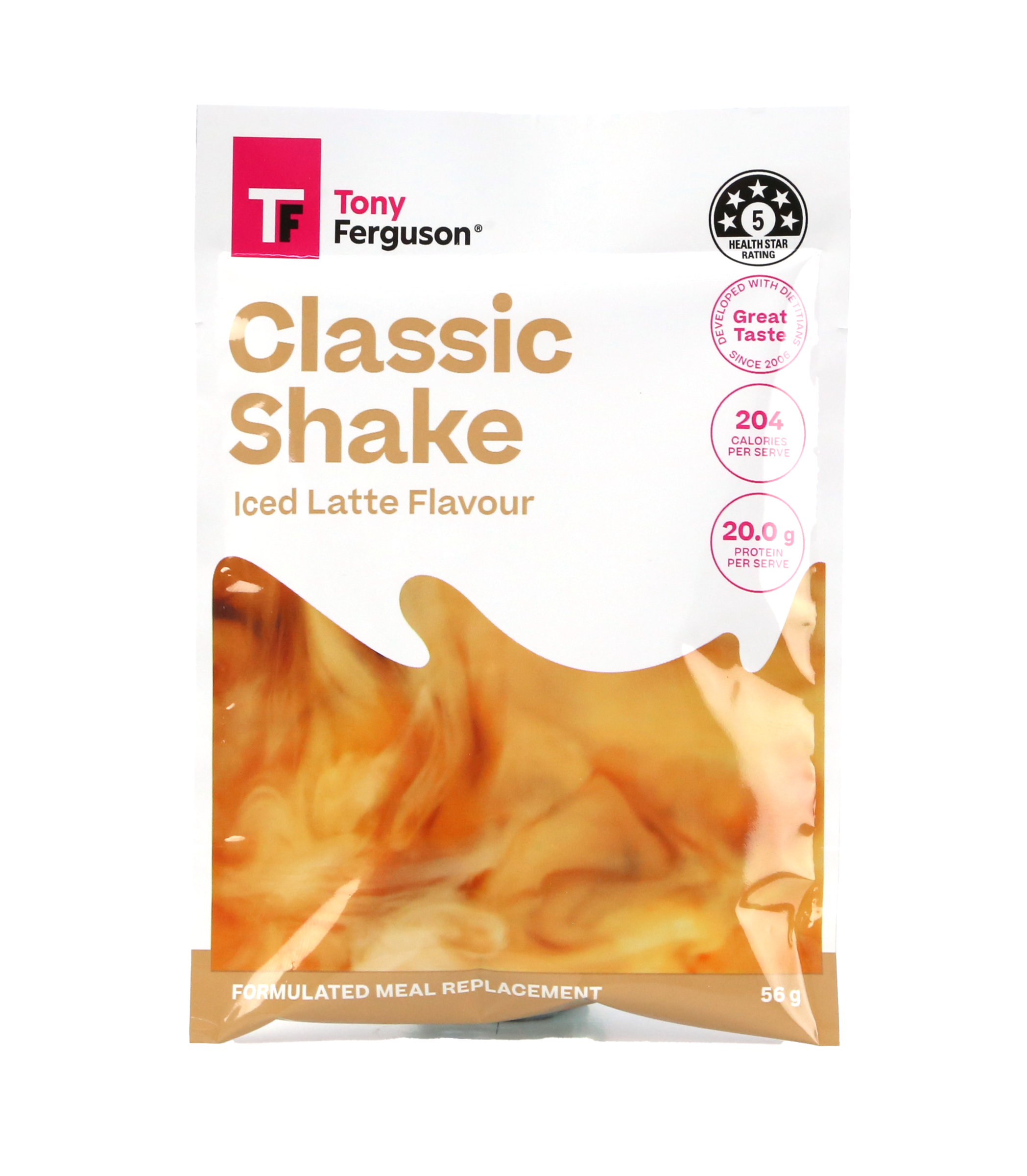 Tony Ferguson Classic Iced Latte Sachet 56g
