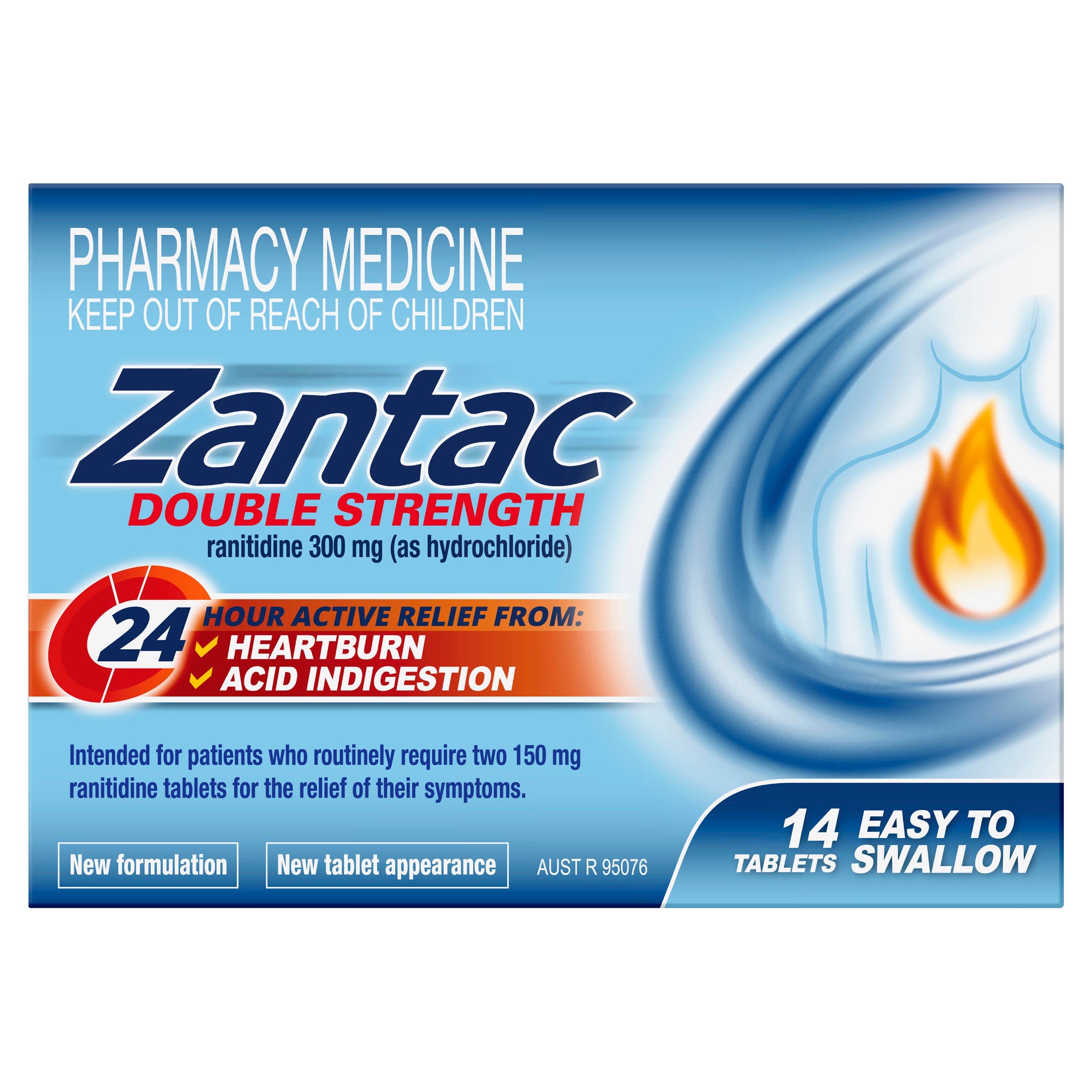 Zantac Relief Double Strength 300mg 14 pack - Image 1