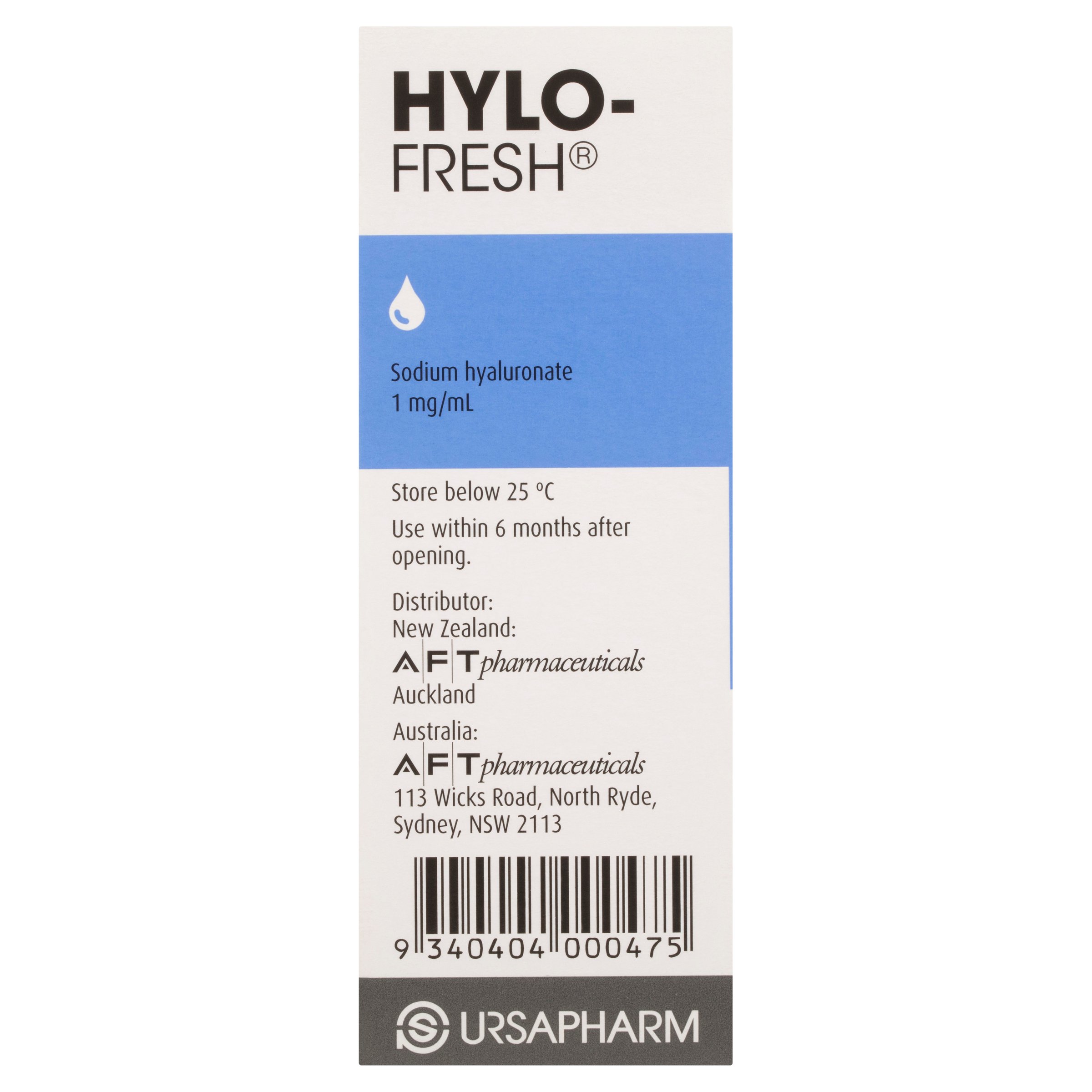 Hylo-Fresh Lubricating Eye Drops 1mg/ml - 10ml - Image 2