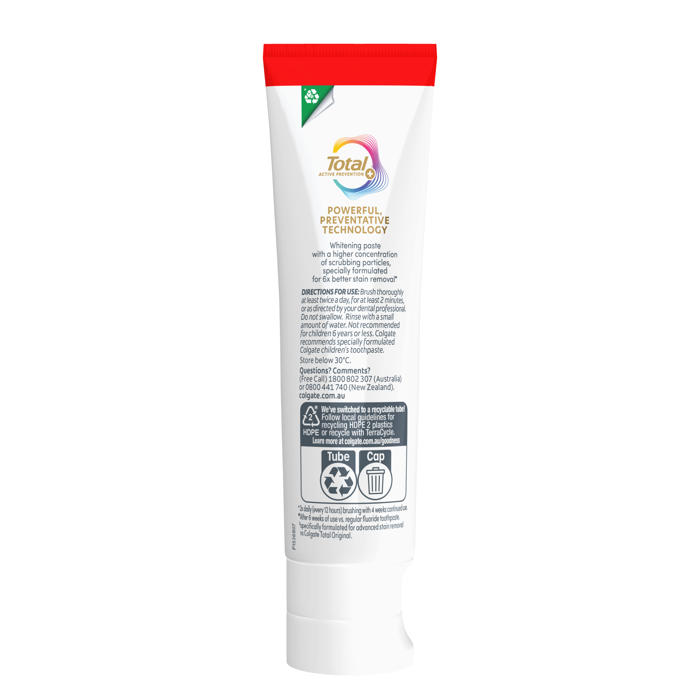 Colgate Toothpaste Total Advance Whitening 115g - Image 7