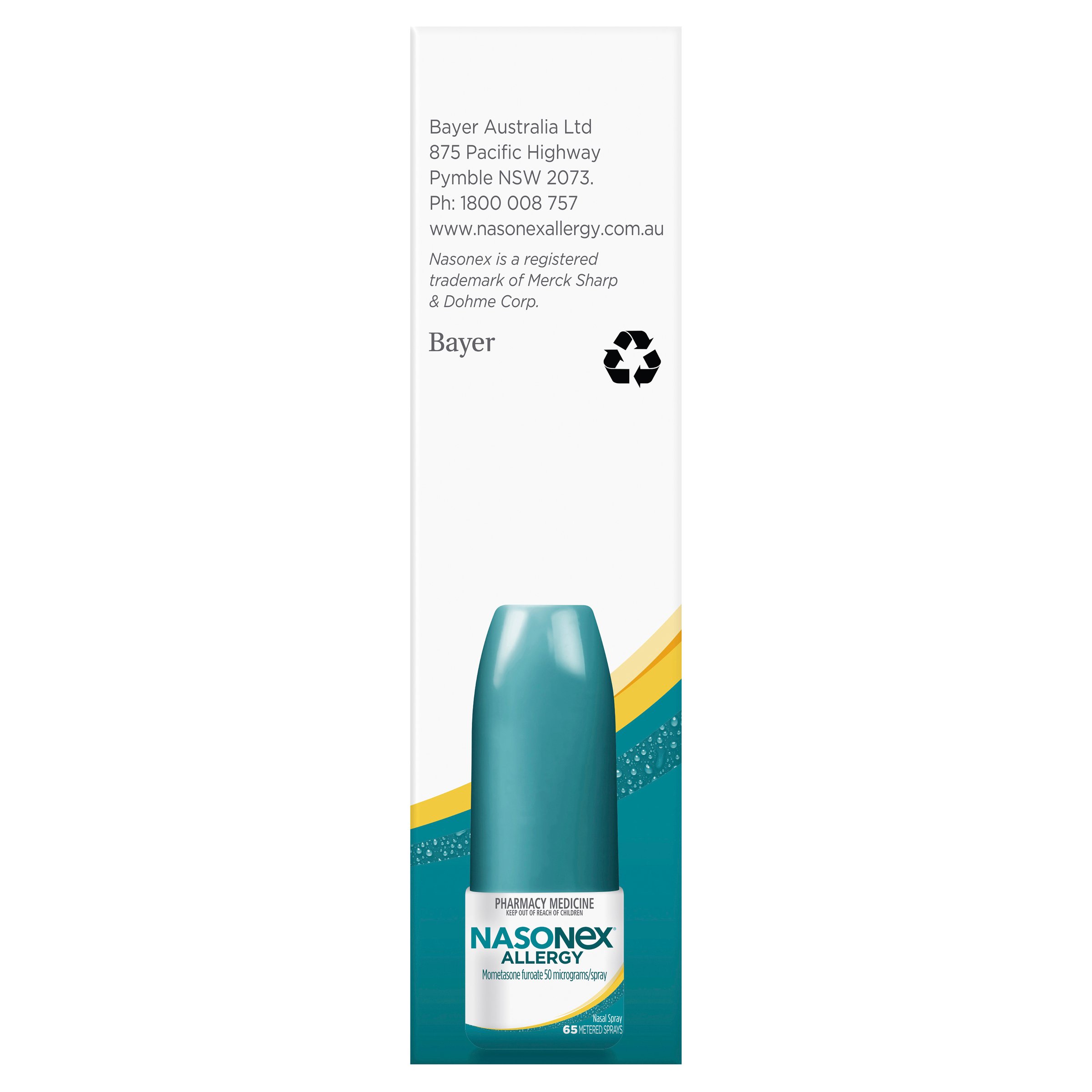 Nasonex Allergy Spray 65 doses - Image 3