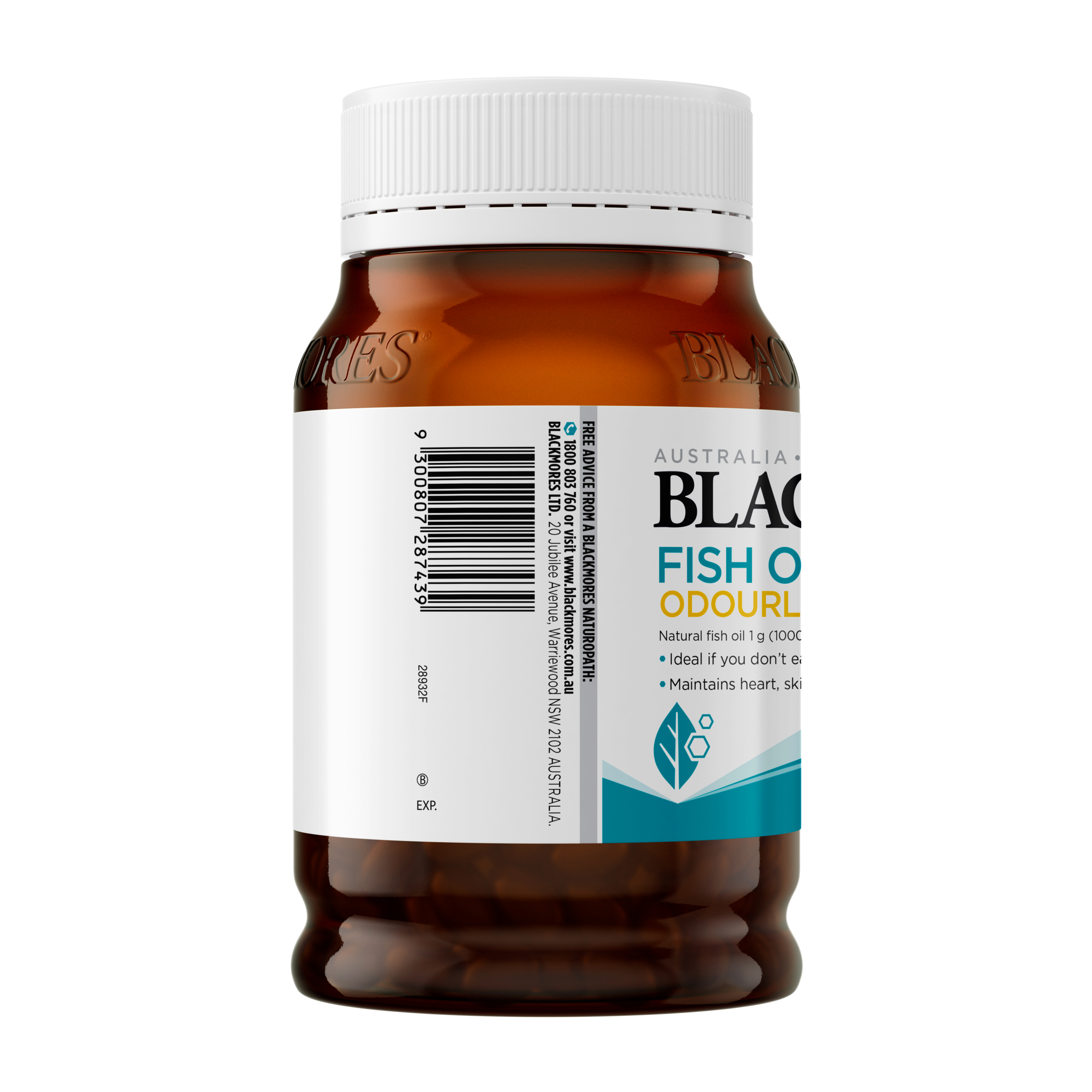 Blackmores Odourless Fish Oil 1000 - 200 capsules - Image 3