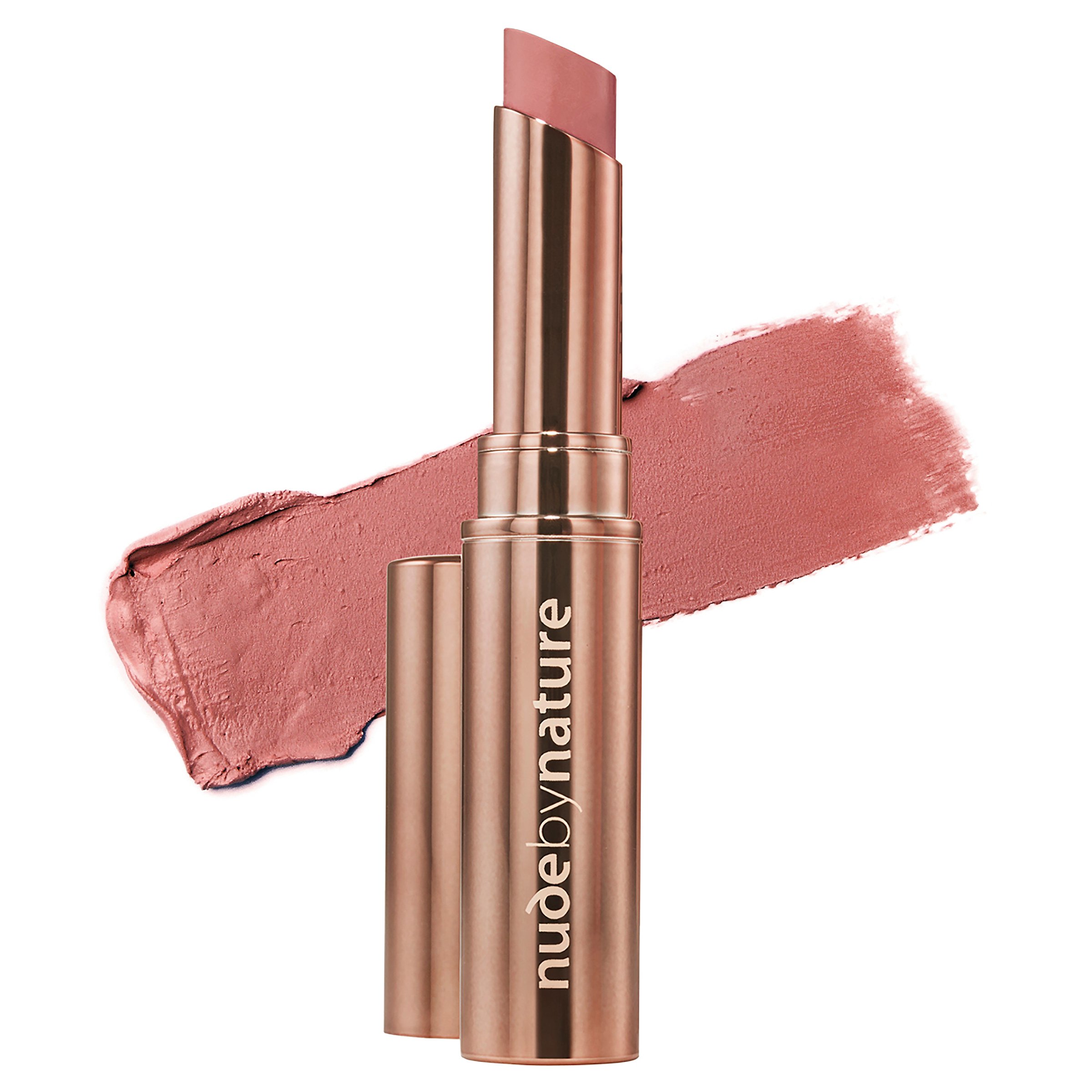 Nude By Nature Creamy Matte Lipstick 01 Blush Nude 1 each - Image 2