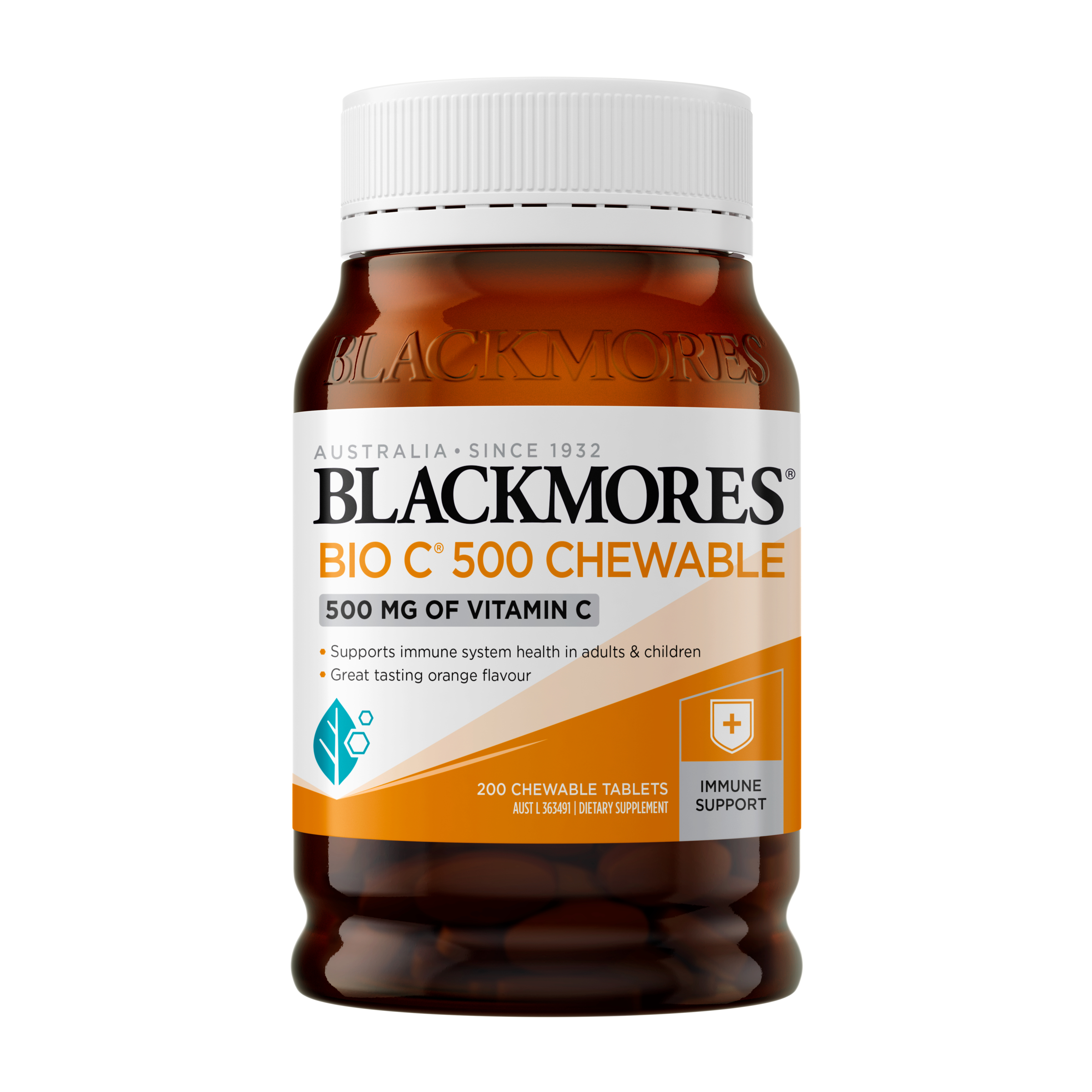 Blackmores Bio C 500 200 chewable tablets - Image 1