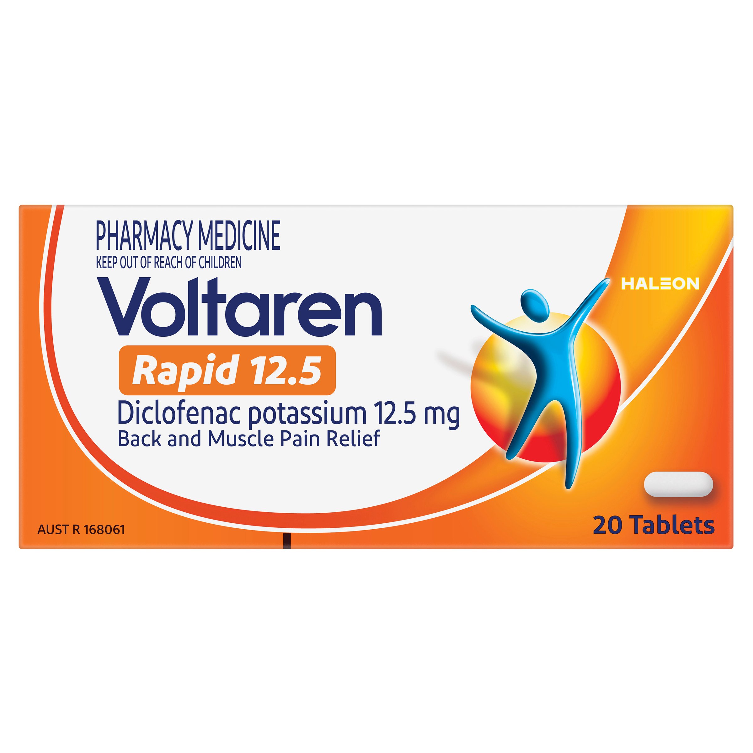 Voltaren Rapid 12.5mg - 20 tablets - Image 1