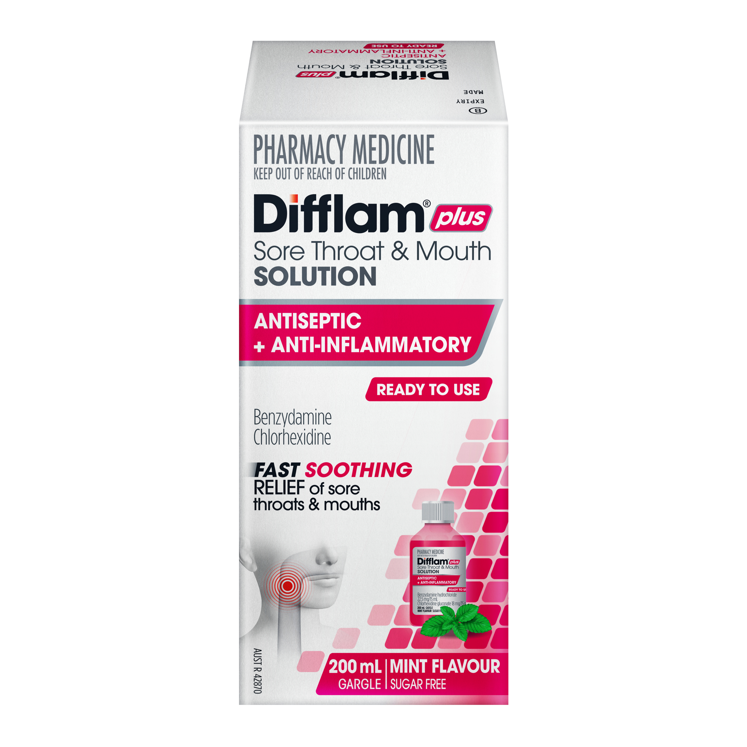 Difflam C Solution 200ml - Image 1