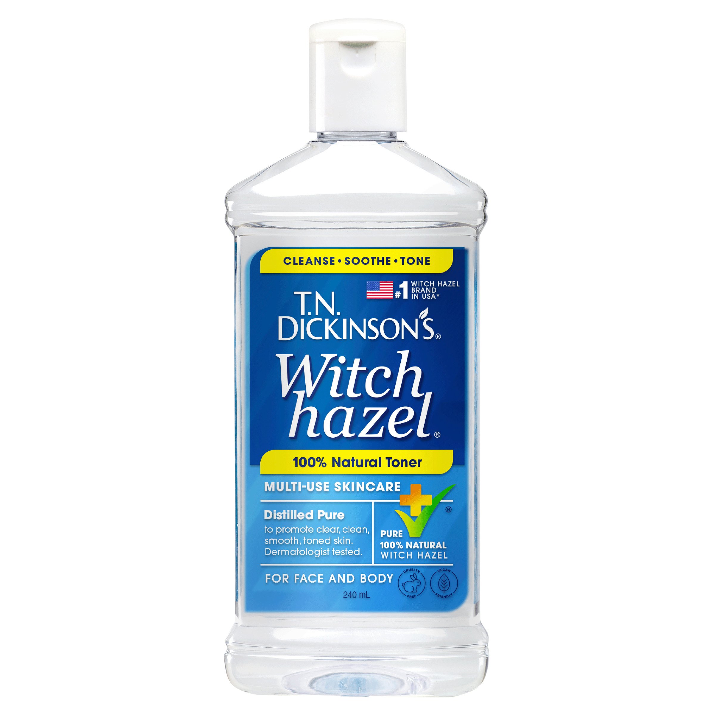 TN Dickinson's Witch Hazel Toner 240ml - Image 1