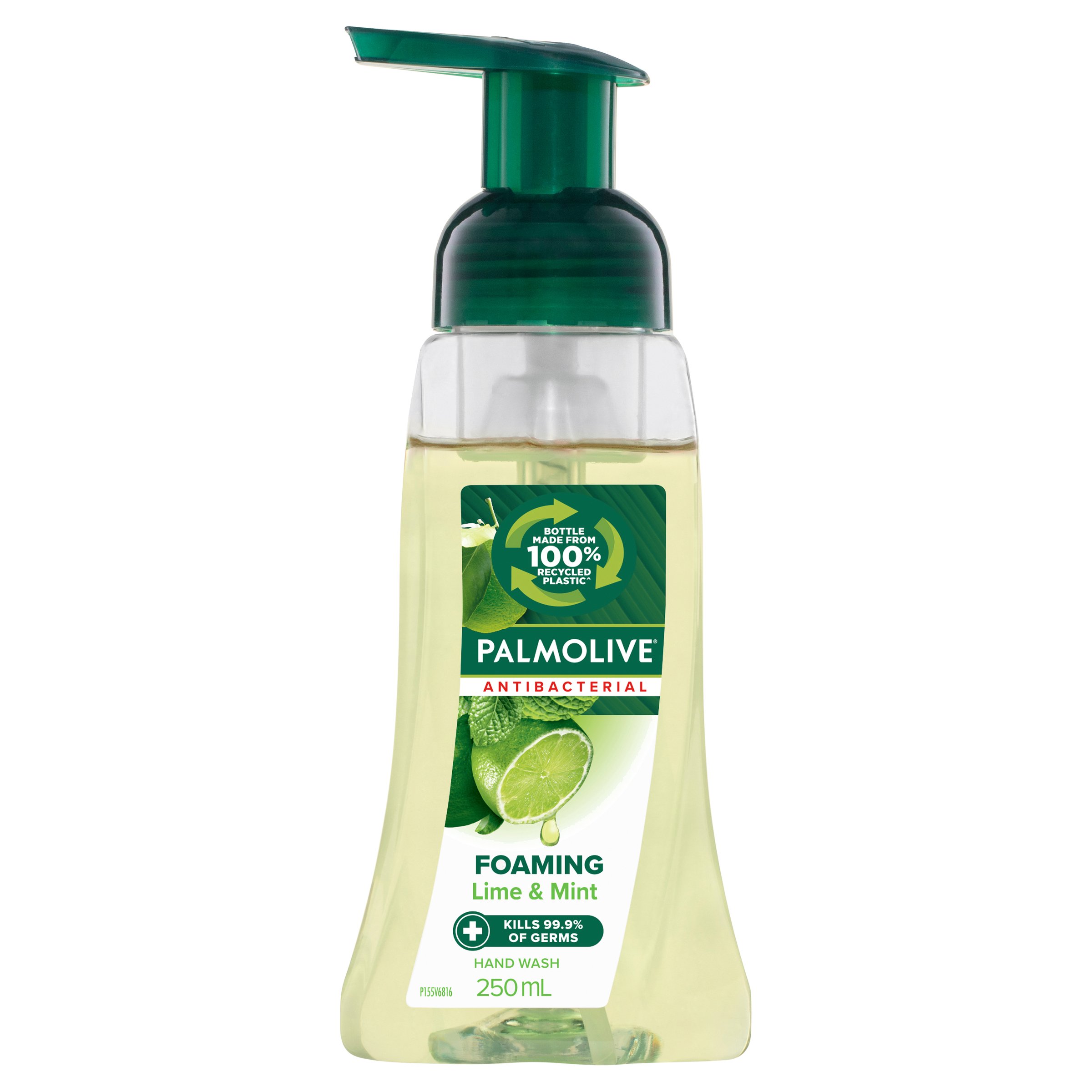 Palmolive Foaming Hand Wash Heavenly Hands Antibacterial Lime 250ml - Image 1