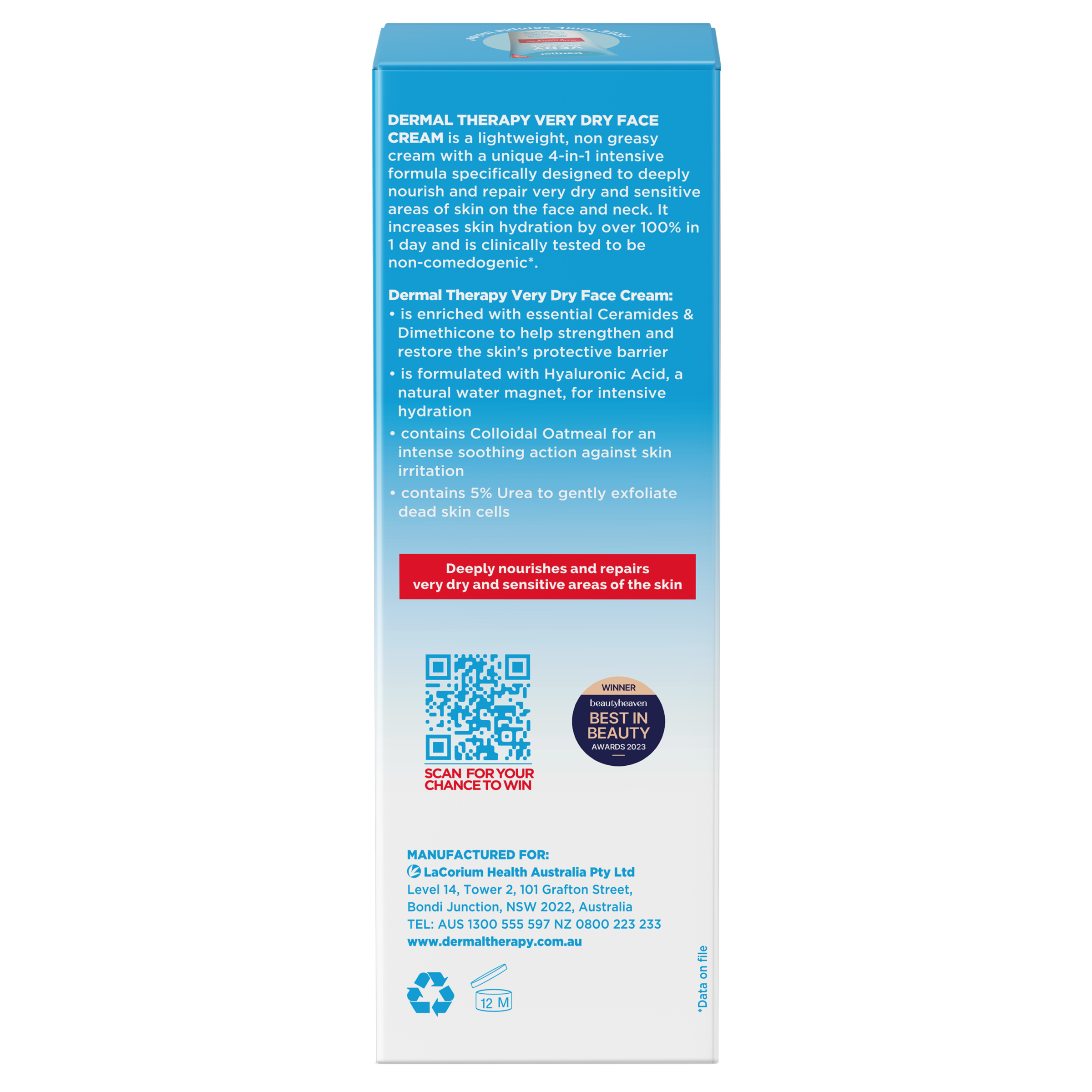 Dermal Therapy Very Dry Face Cream 50g - Image 6