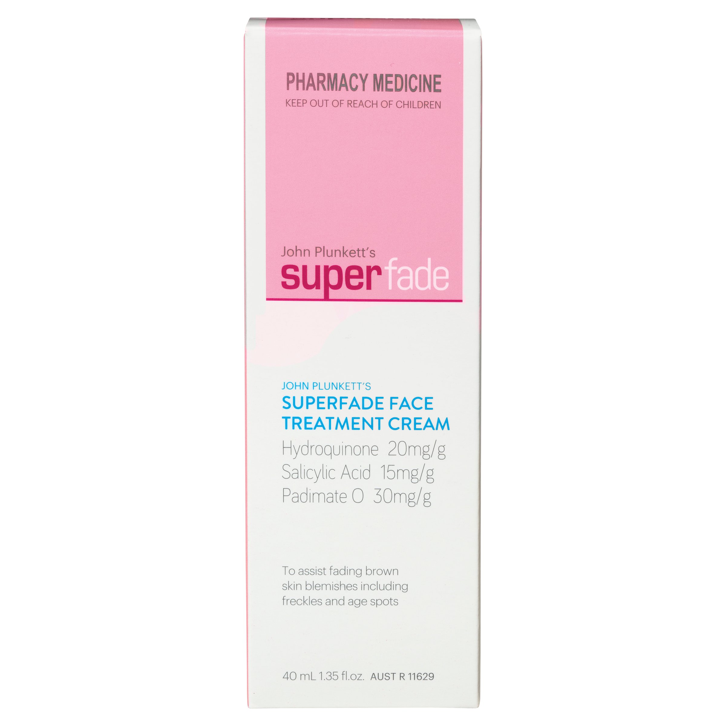 John Plunkett's SuperFade Face Treatment Cream 40ml - Image 11