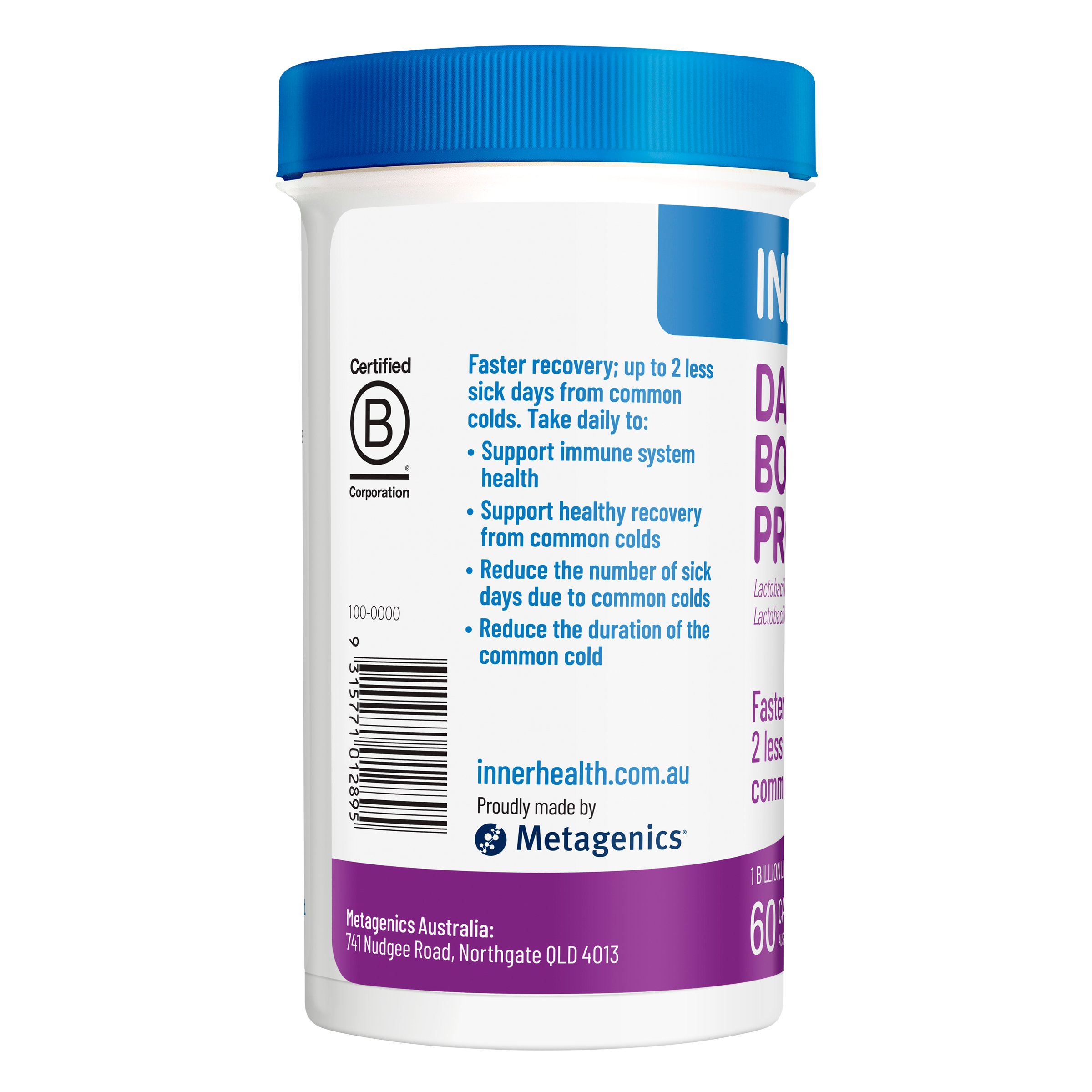 Inner Health Immune Booster Probiotic 60 capsules - Image 3