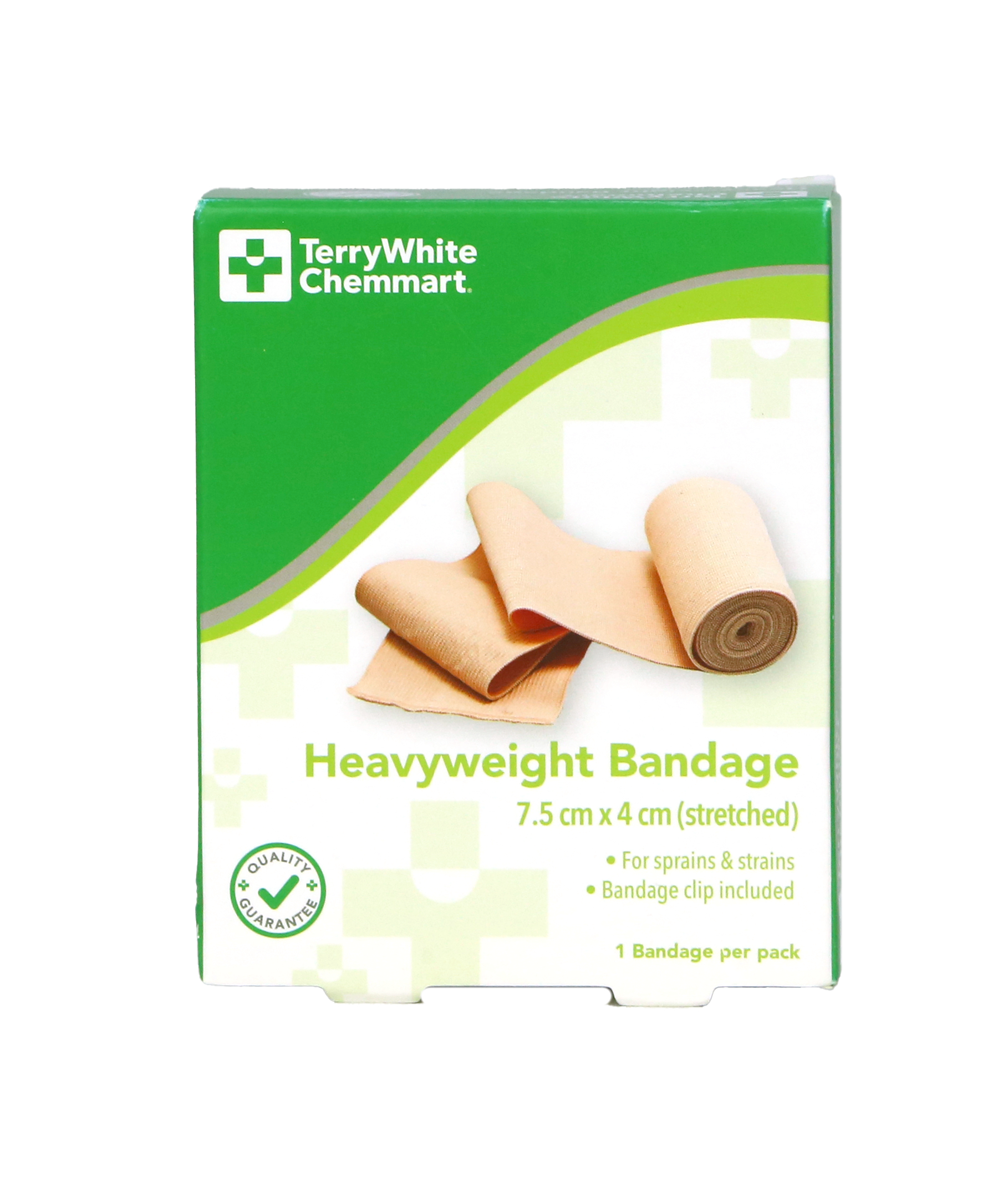 TerryWhite Chemmart Heavy Conforming Bandage 7.5cm X 4M - 1 pack