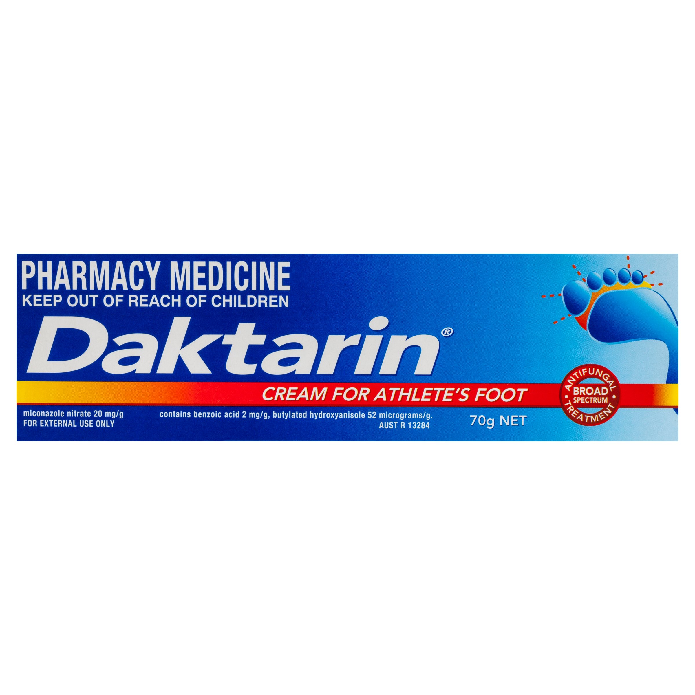 Daktarin Cream 2% - 70g - Image 1