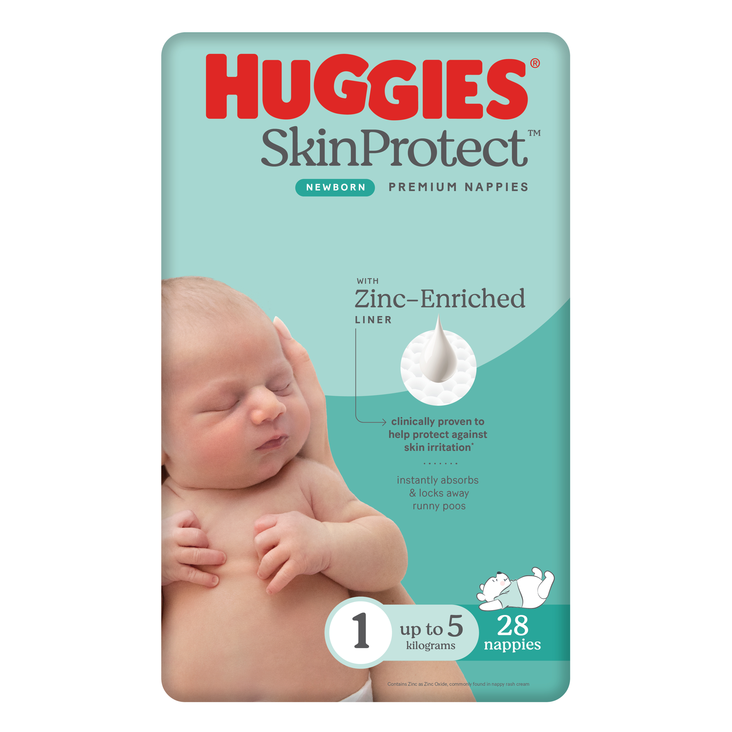 Huggies Ultimate Convenience Newborn 28 pack - Image 1