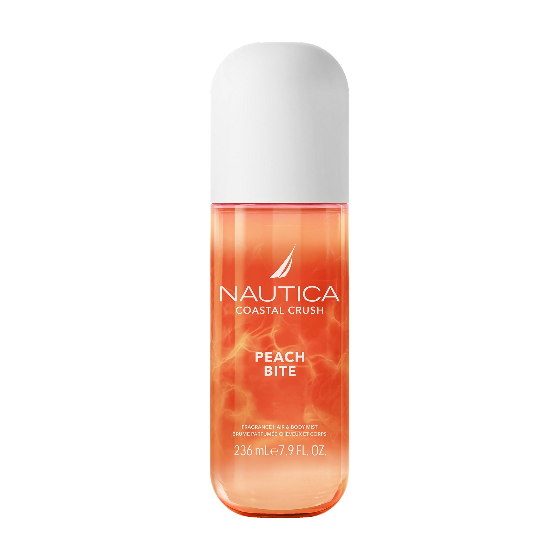 Nautica Coastal Crush Peach Bite Body Mist 236ml - Image 1
