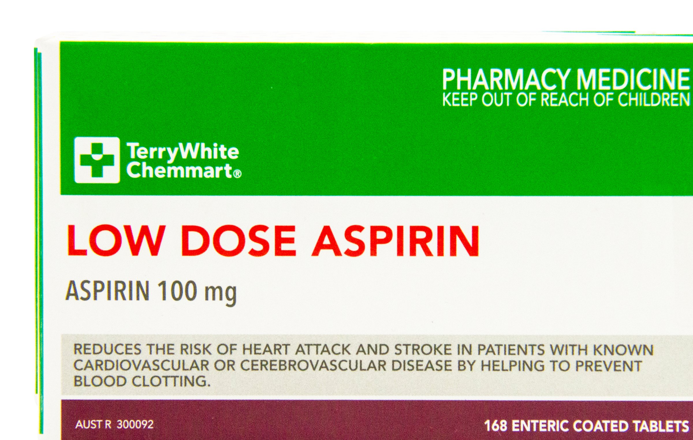 TerryWhite Chemmart Aspirin Low Dose 100mg - 168 tablets - Image 2