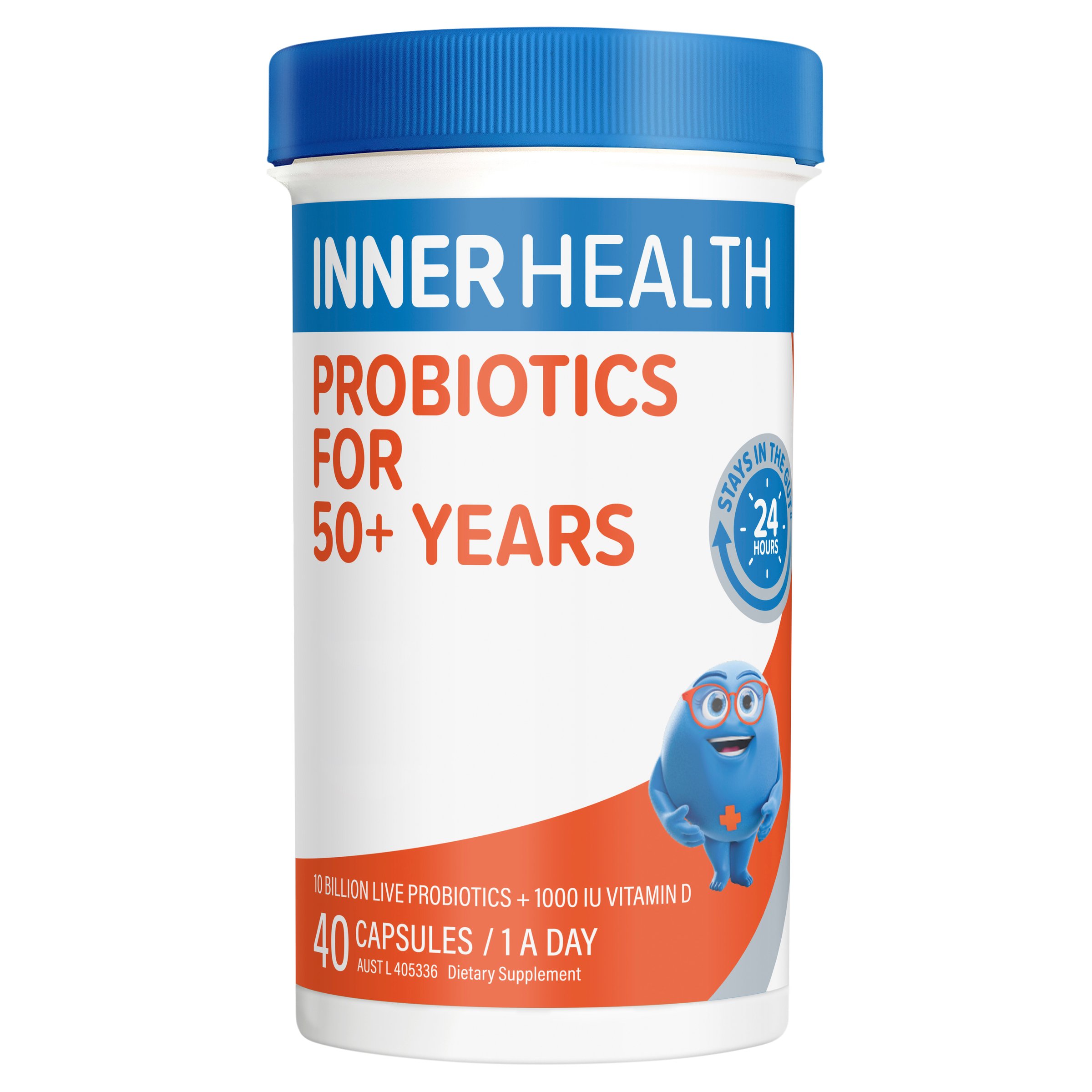 Inner Health Probiotics For 50+ Years - 40 capsules - Image 4