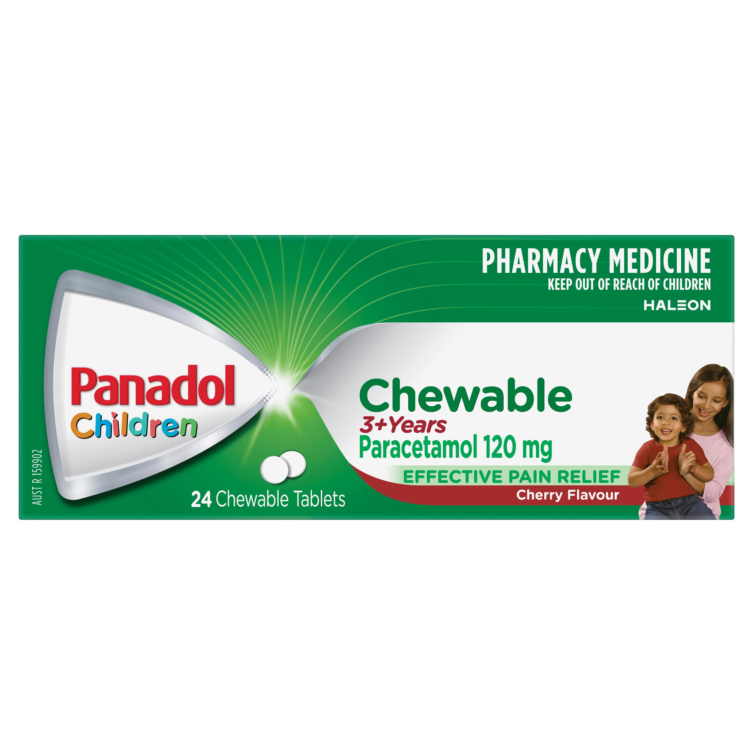 Panadol Children 3+ Years 24 chewable tablets - Image 1