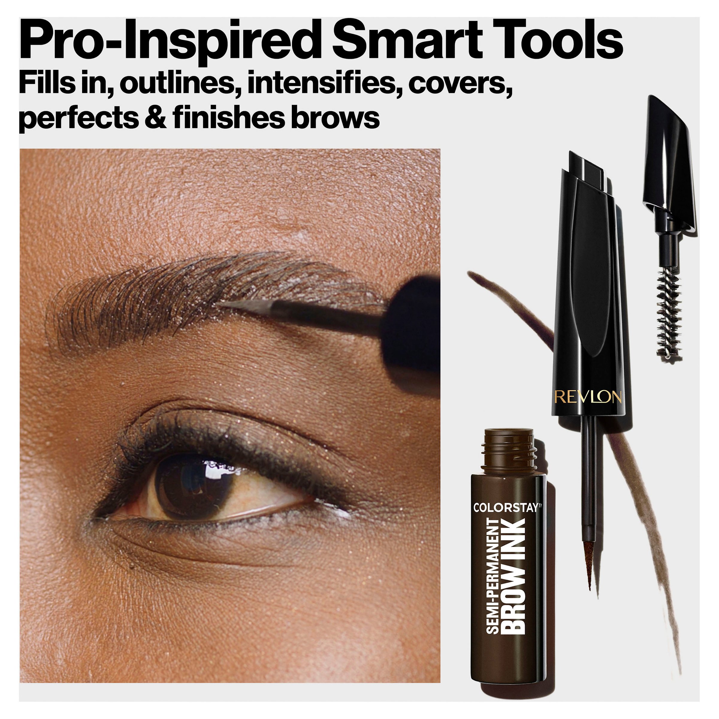 Revlon ColorStay Semi Permanent Brow Ink Soft Brown 1 each - Image 9