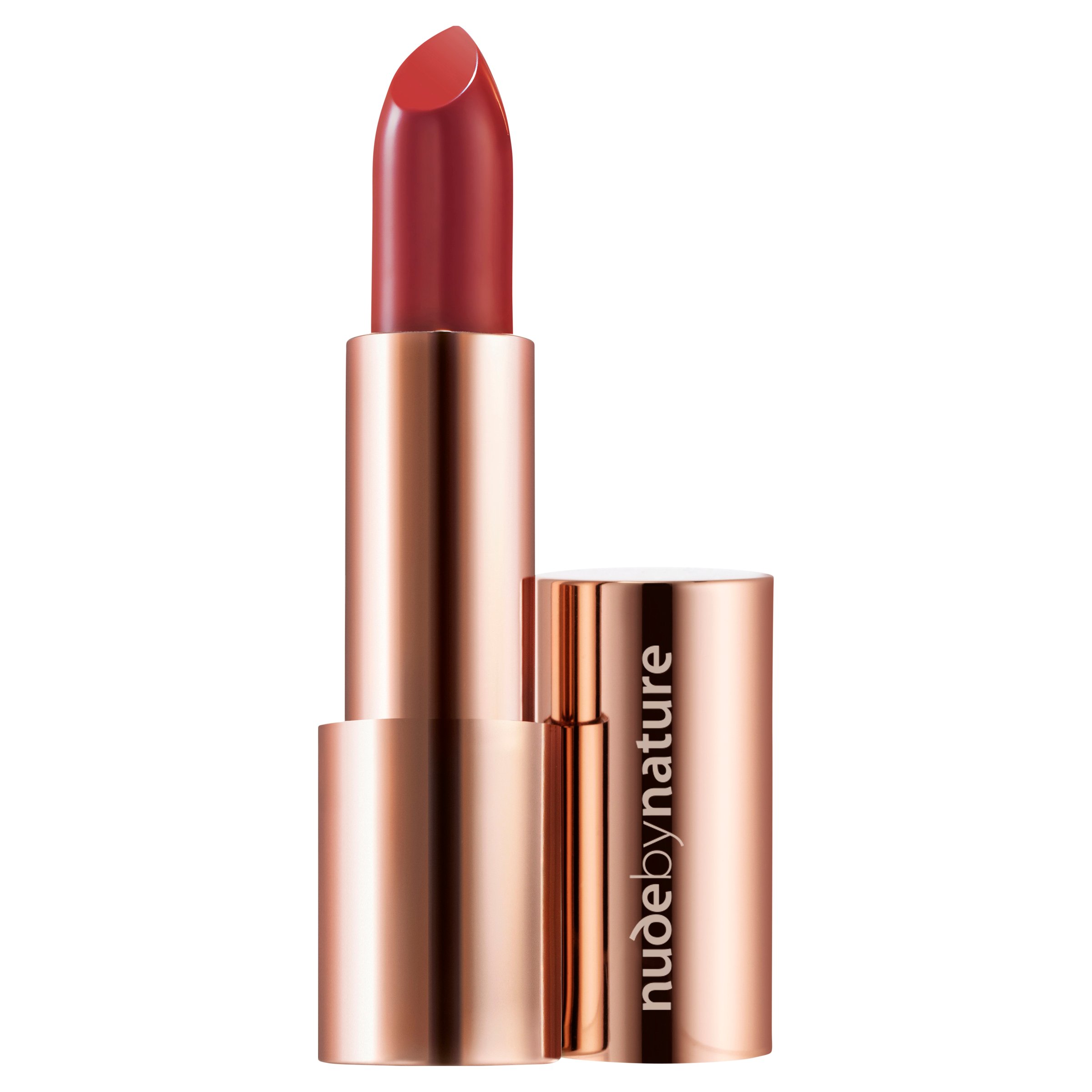Nude by Nature Moisture Shine Lipstick 08 Garnet 1 each - Image 1
