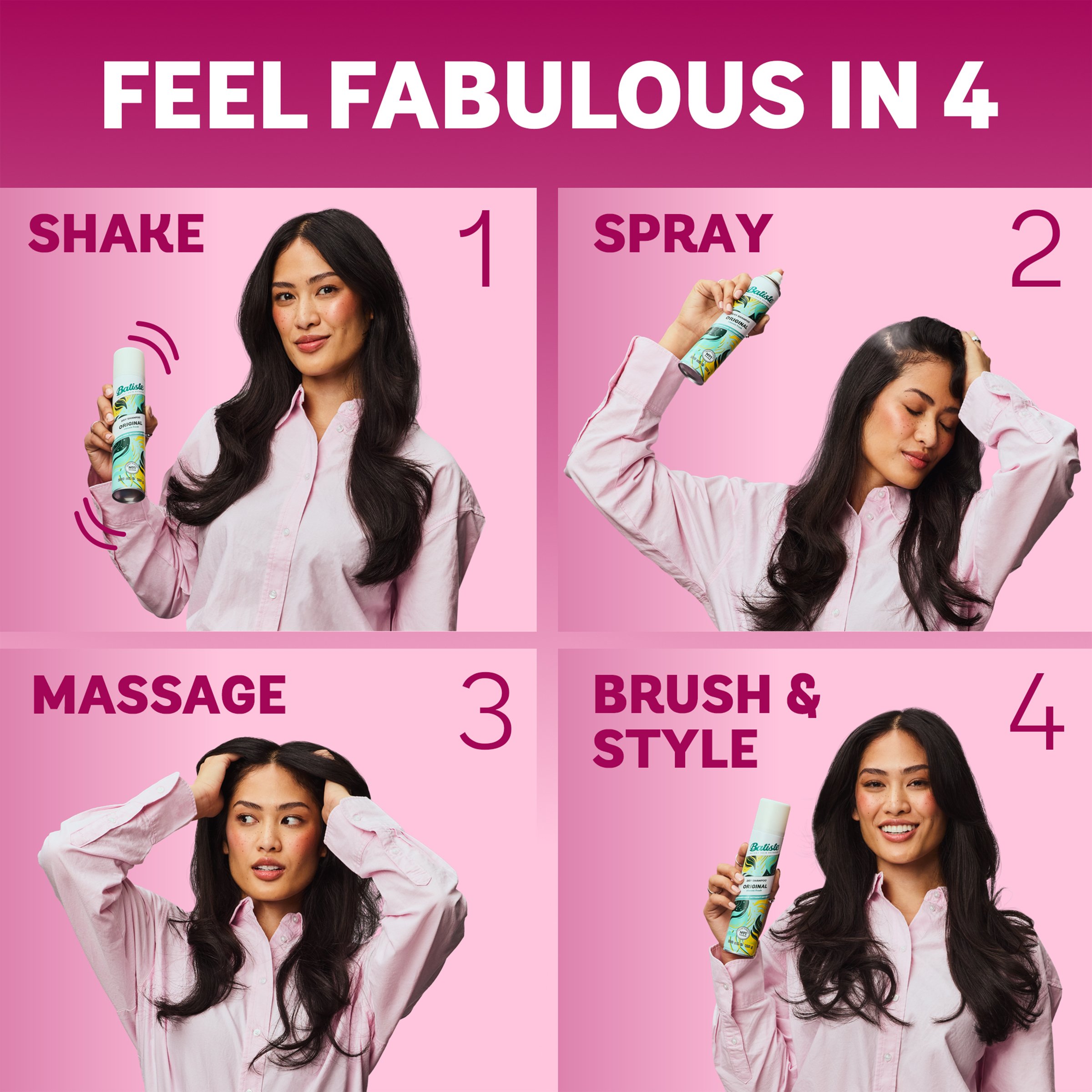 Batiste Dry Shampoo Blush 350ml - Image 5