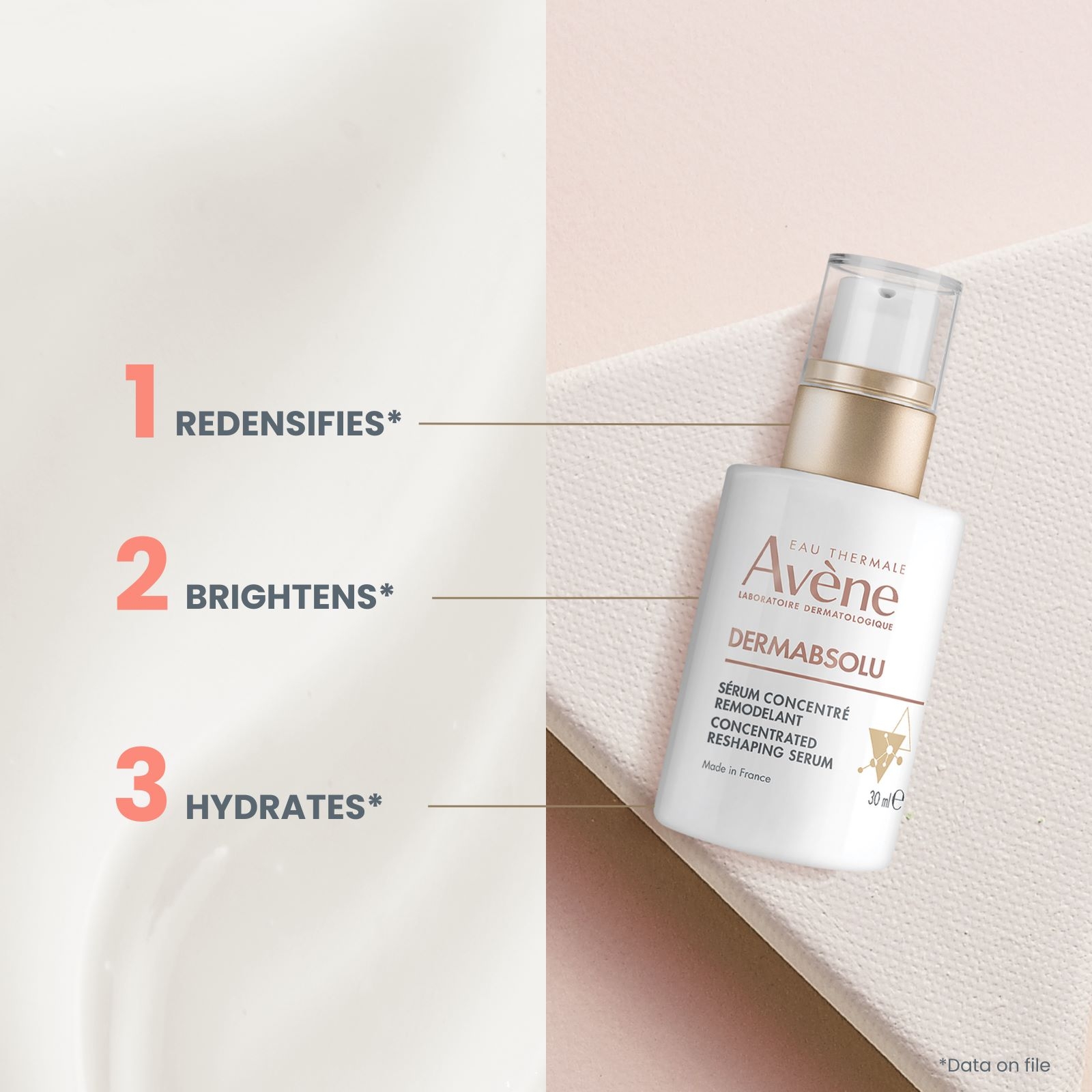 Avene Dermabsolu Concentrated Reshaping Serum 30ml - Image 2