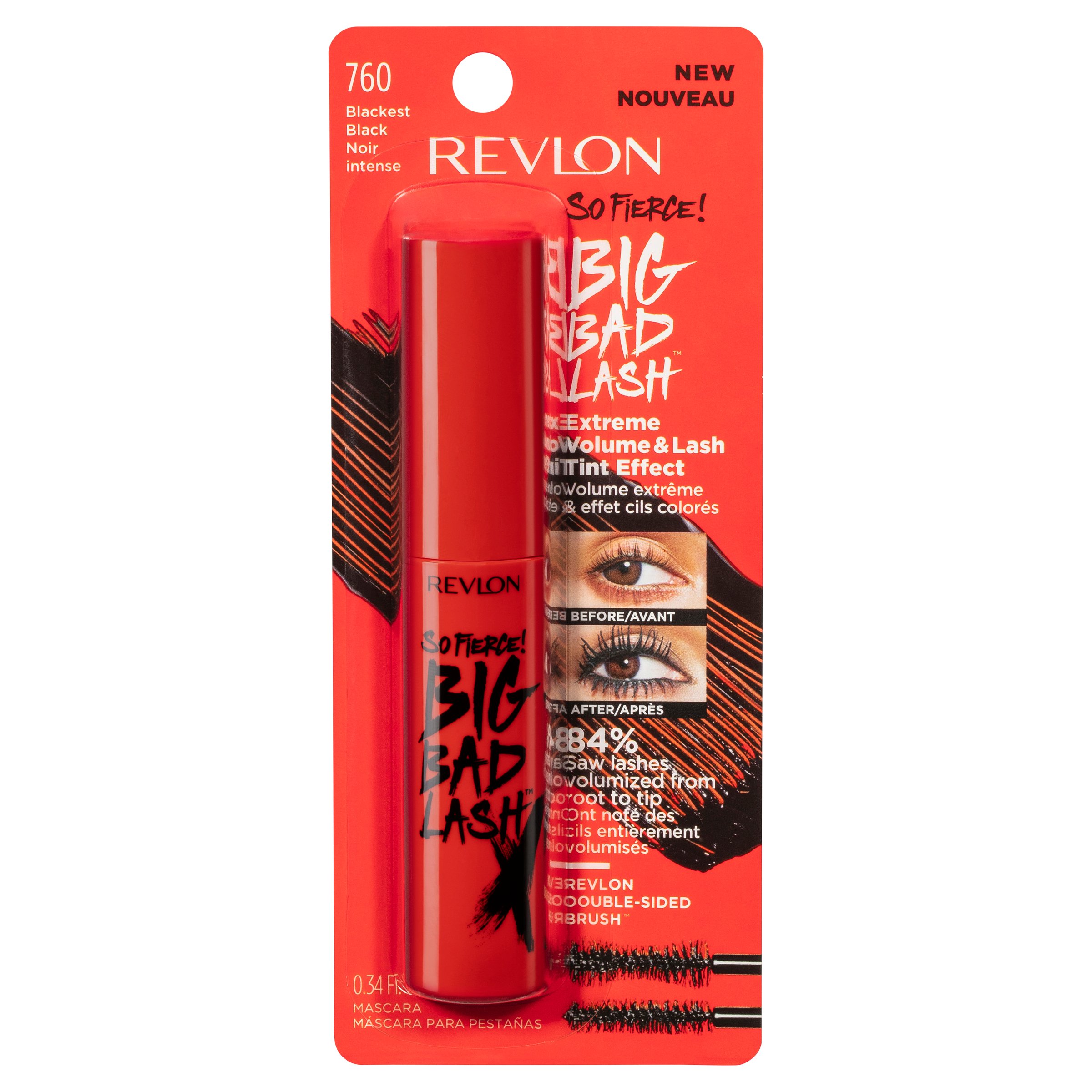 Revlon So Fierce Big Bad Lash Blackest Black 1 each - Image 1