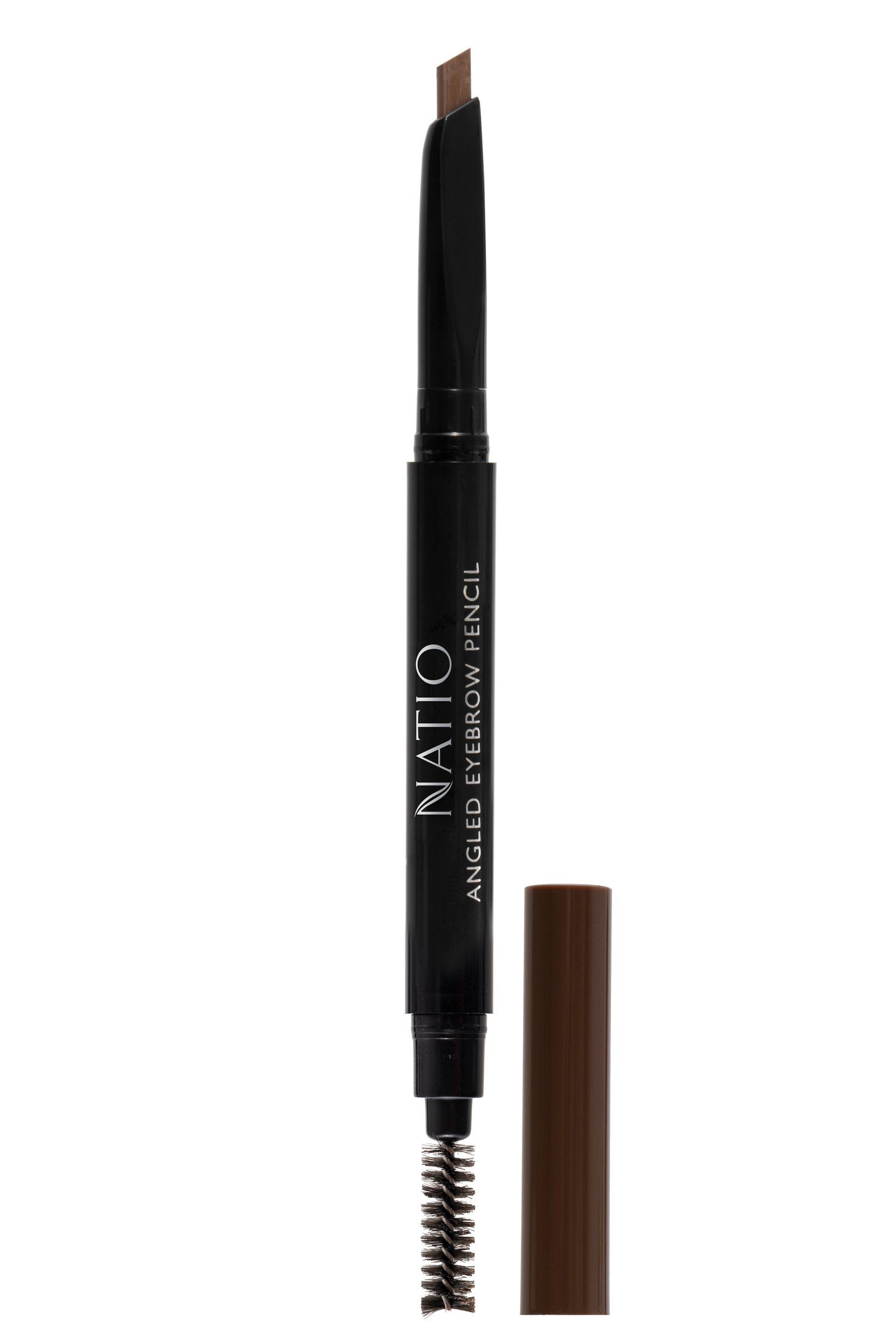 Natio Angled Eyebrow Pencil Dark Brown 1 each - Image 1