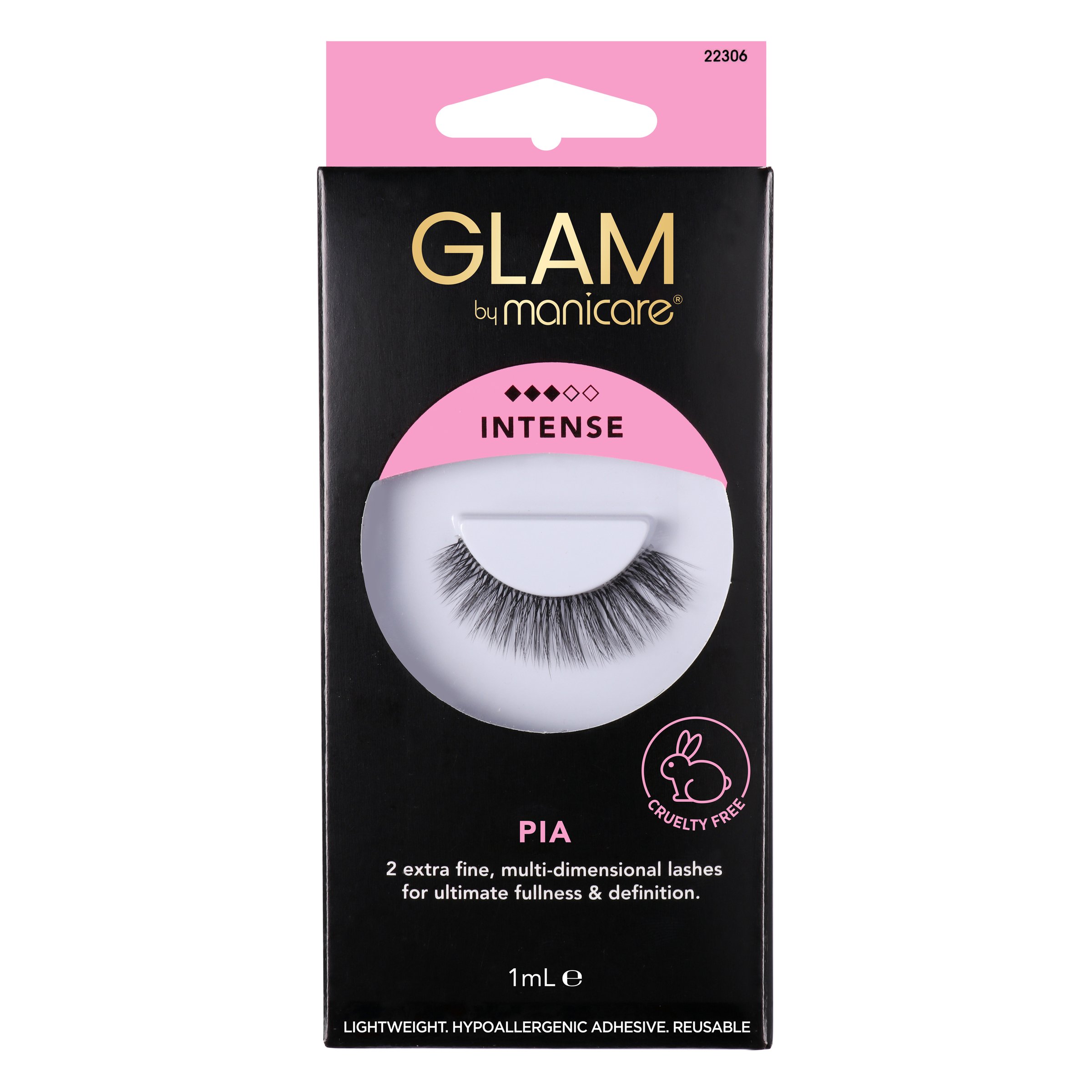 Manicare Glam Eye Lashes Pia 1 each