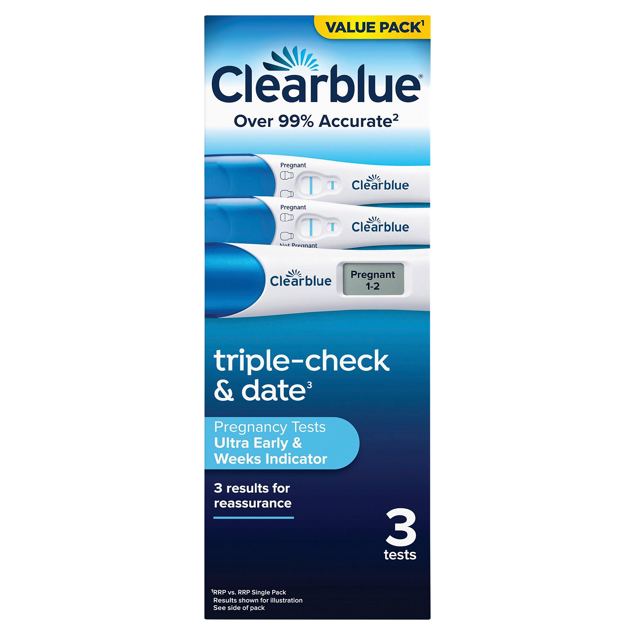 Clearblue Triple Check Combo Pack 1 pack - Image 1