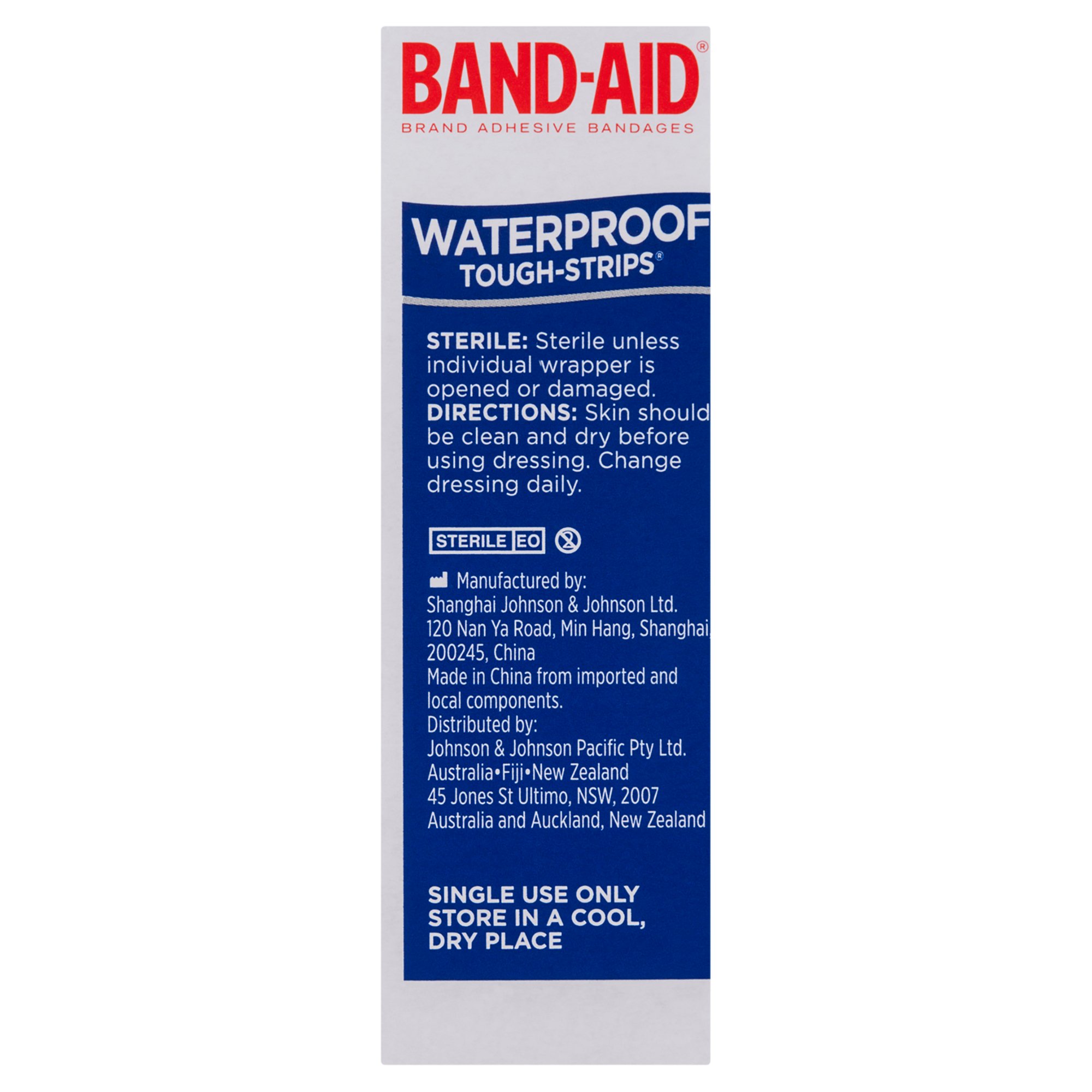 Band-Aid Tough Strips Waterproof Regular 20 pack - Image 4